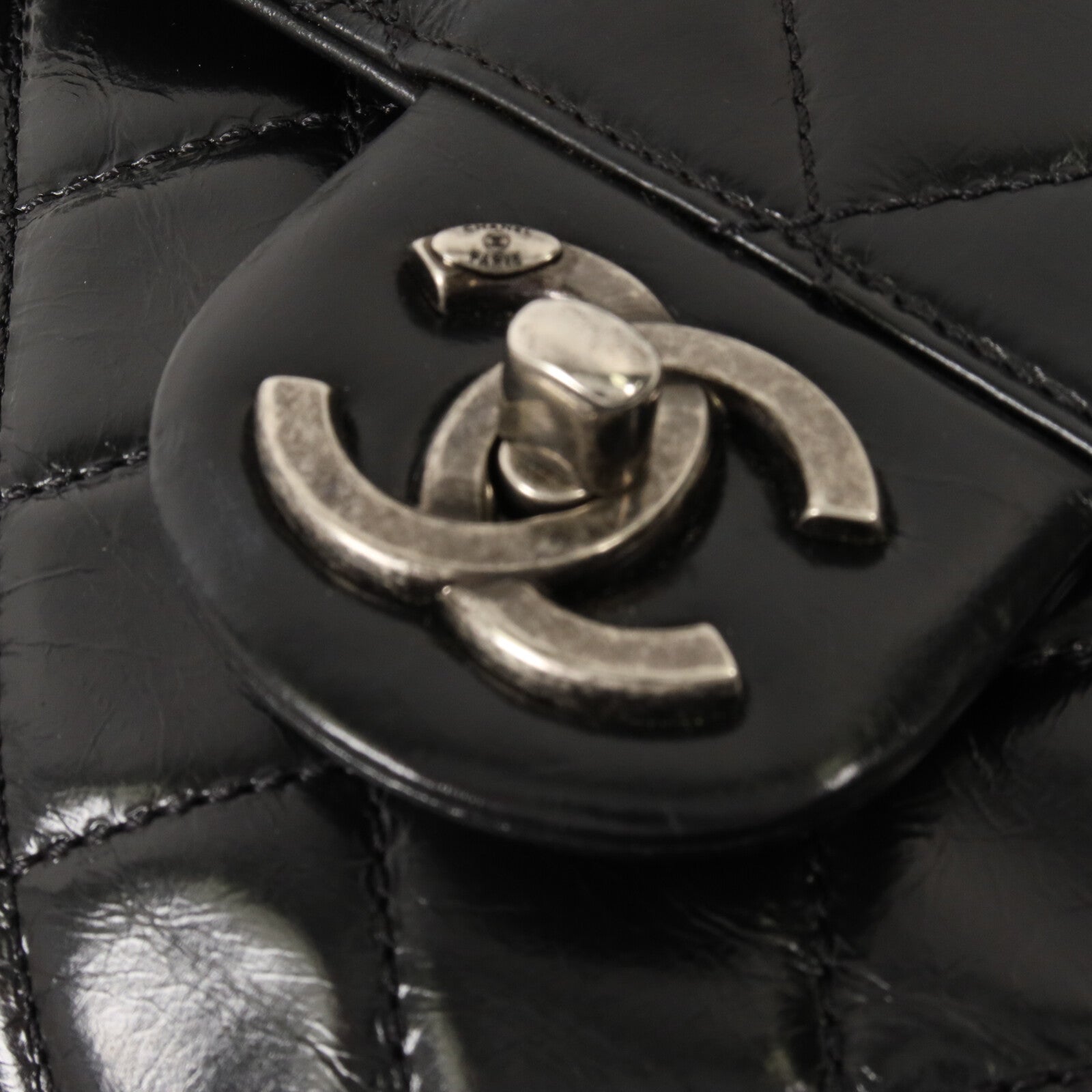 CHANEL 牛皮皮革Chain Shoulder鏈帶肩背袋