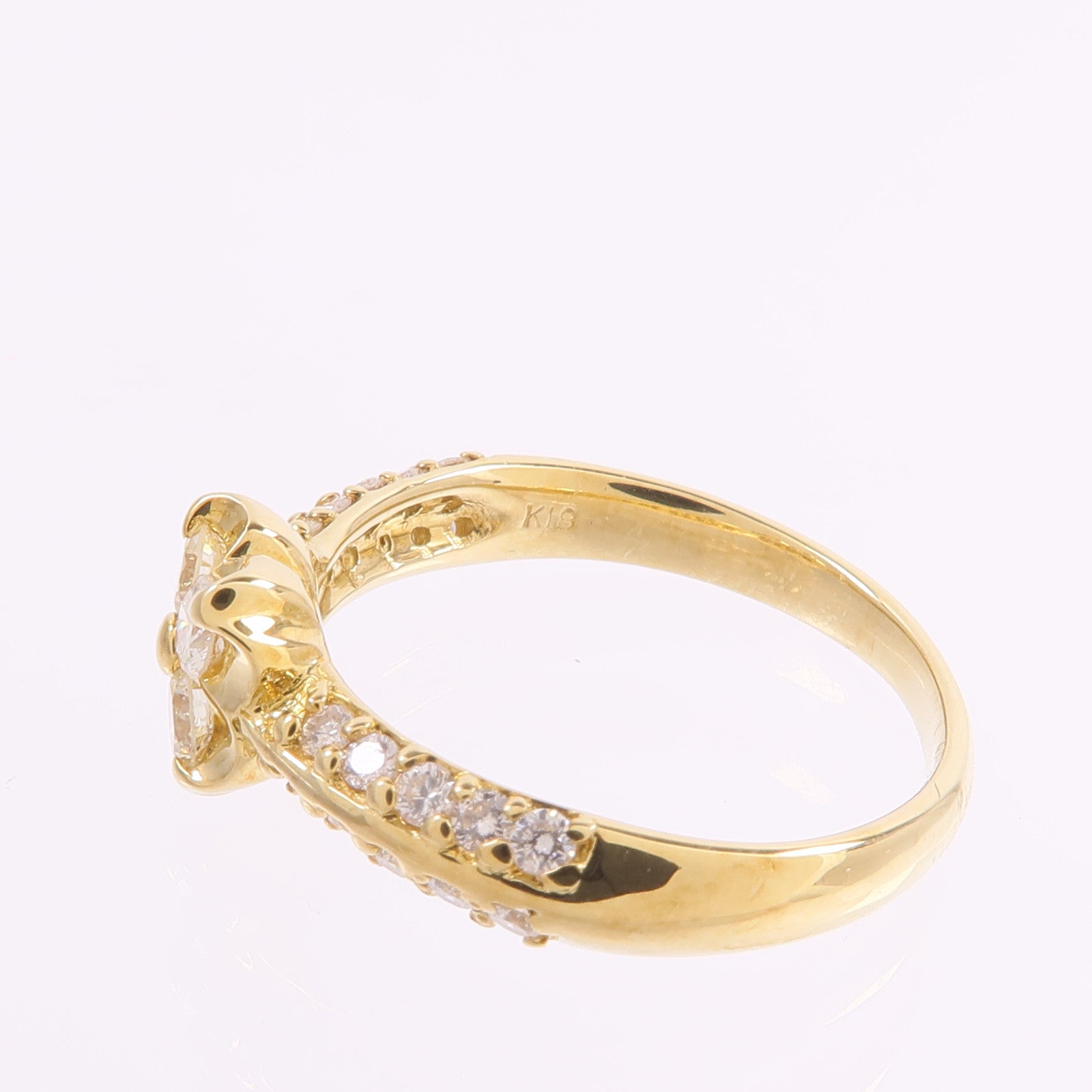 JEWELRY 【激減優惠】18K黃金Diamond Ring鑽石戒指