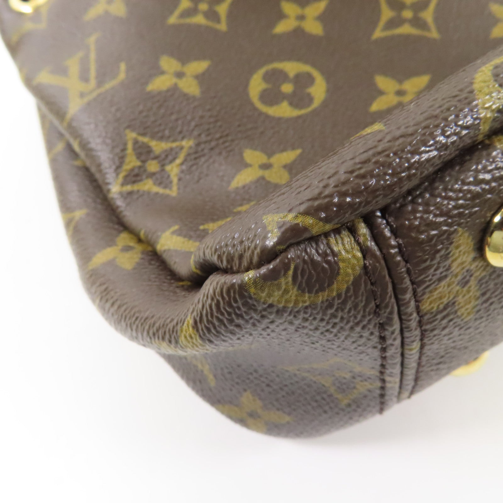 LOUIS VUITTON Monogram Pallas BB金扣手挽肩背兩用袋