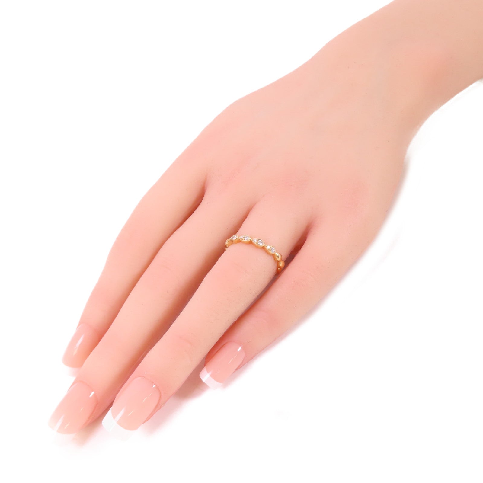 JEWELRY 18K玫瑰金/0.20ct鑽石Diamond Ring戒指US#6