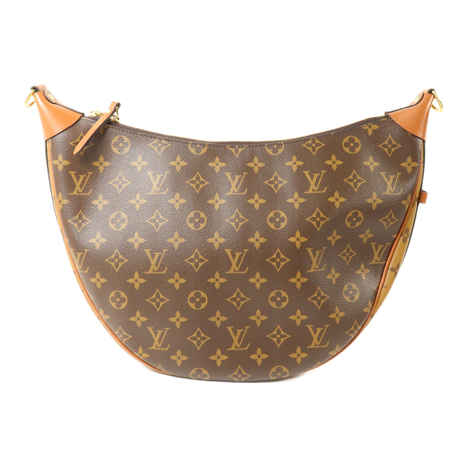 LOUIS VUITTON Monogram Reverse Loop Hobo肩背袋