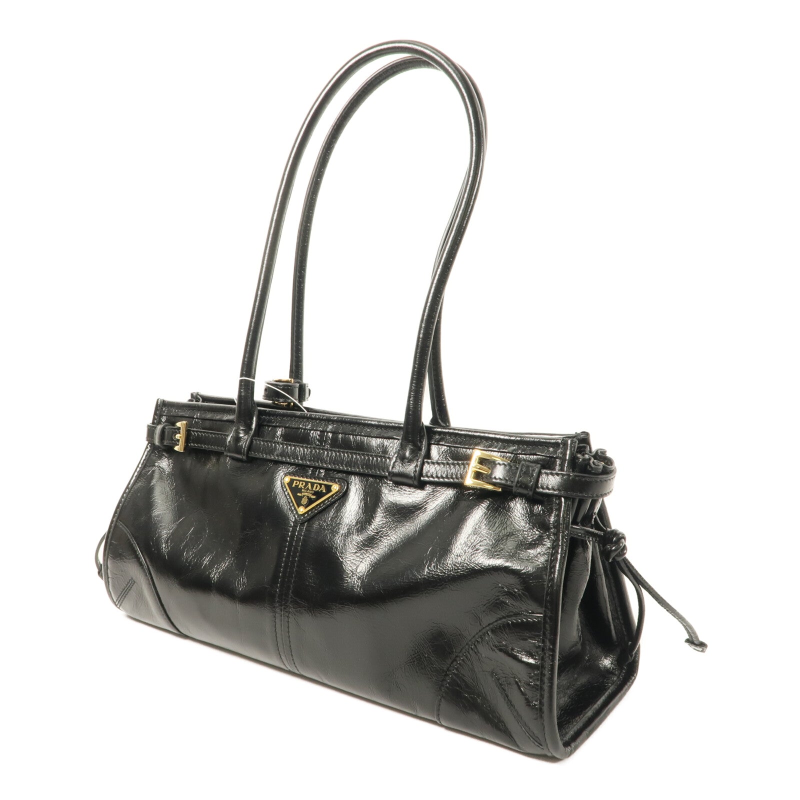 PRADA 牛皮皮革Shoulder Bag手挽肩背兩用袋