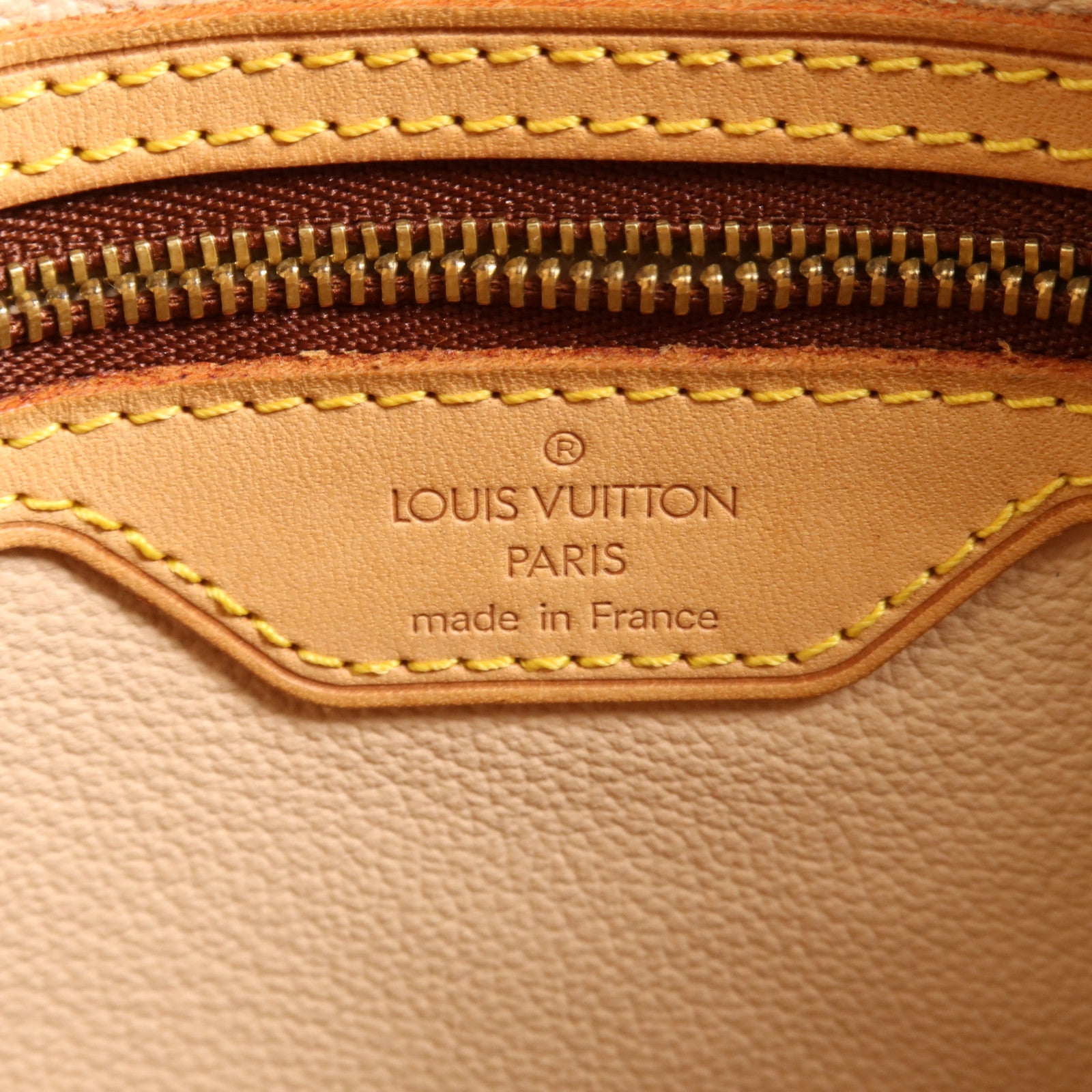 LOUIS VUITTON Monogram Bucket PM金扣手挽袋