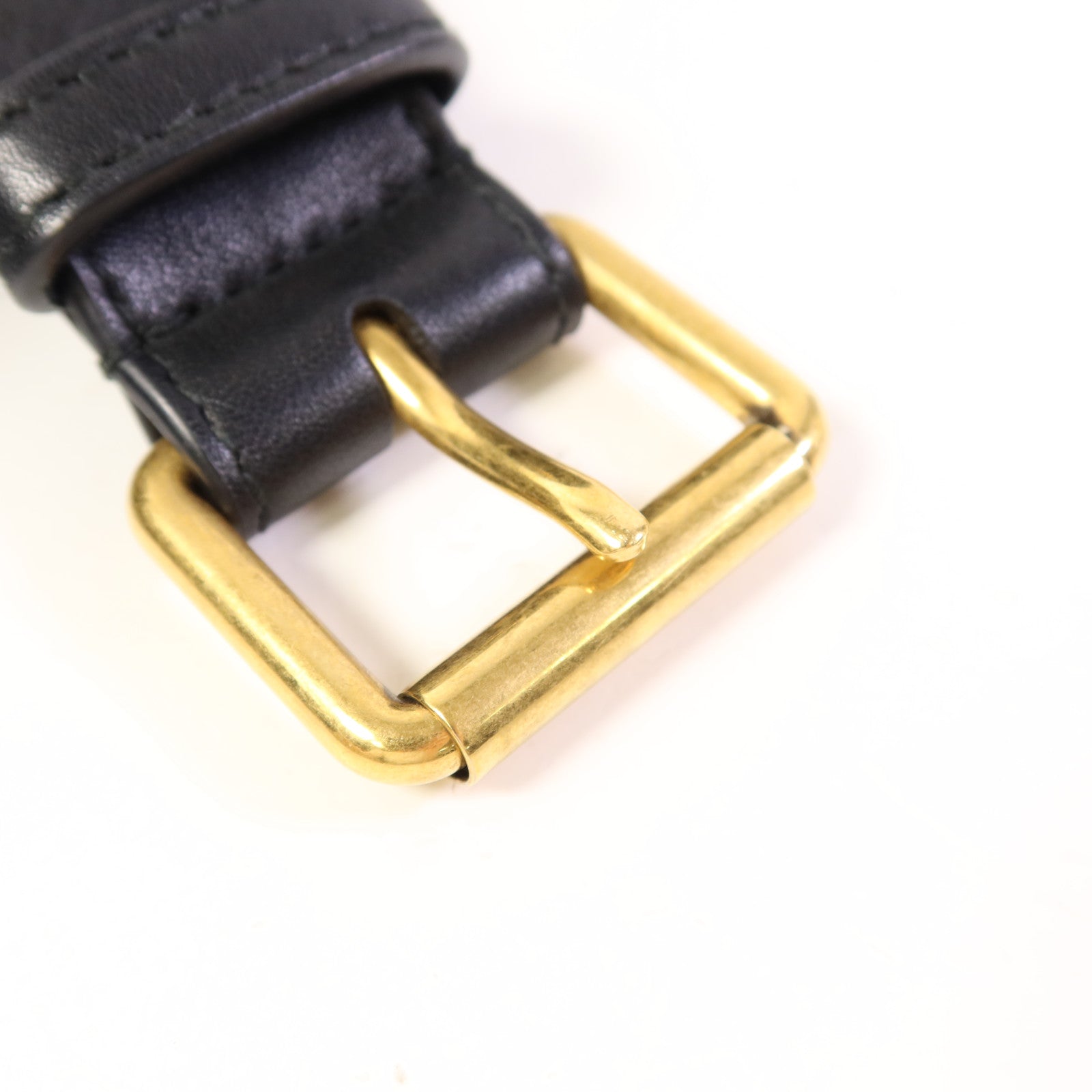 GUCCI 天鵝絨Waist Bag金扣腰包