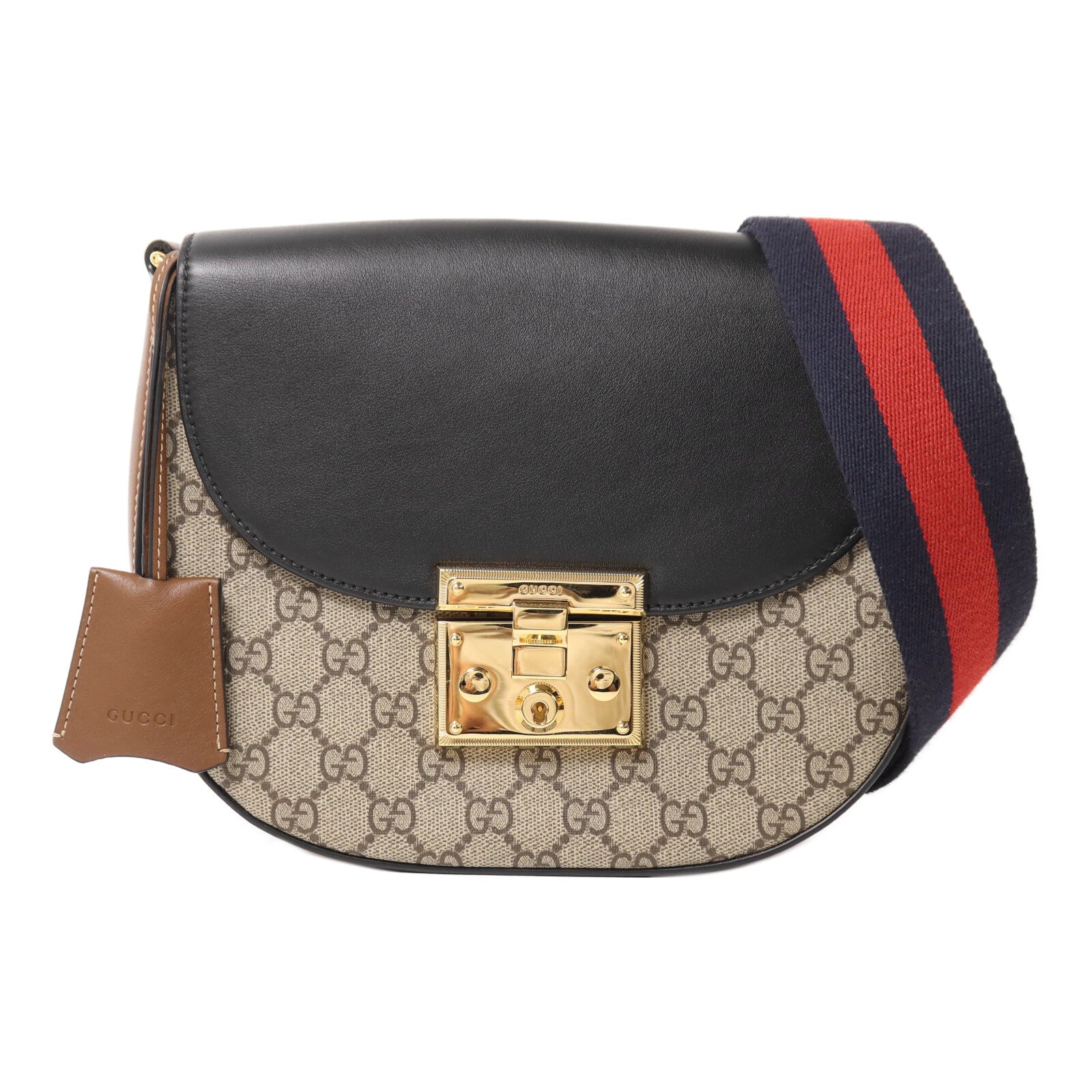GUCCI 塗層帆布GG Supereme肩背袋