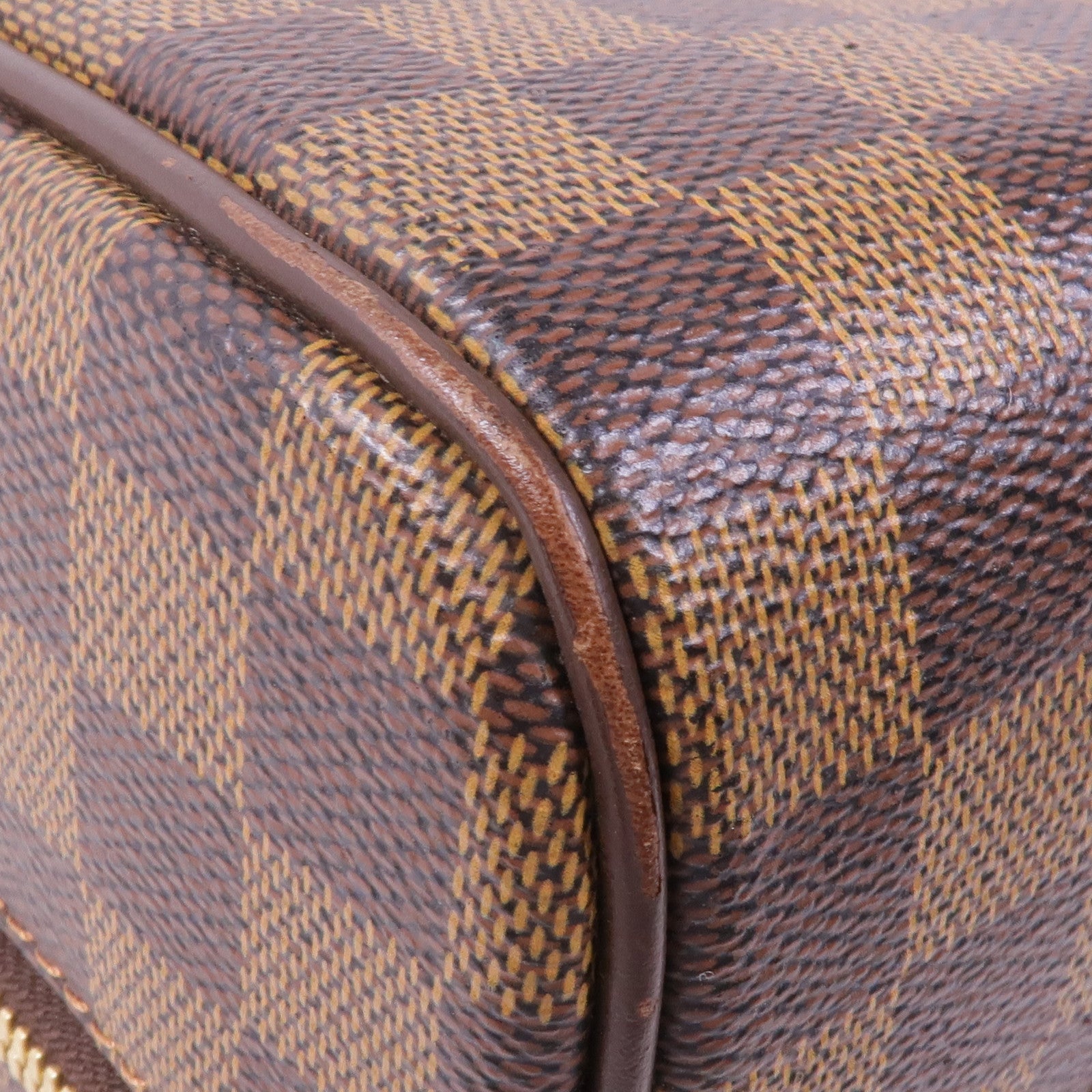 LOUIS VUITTON Damier Nolita 24金扣手挽袋