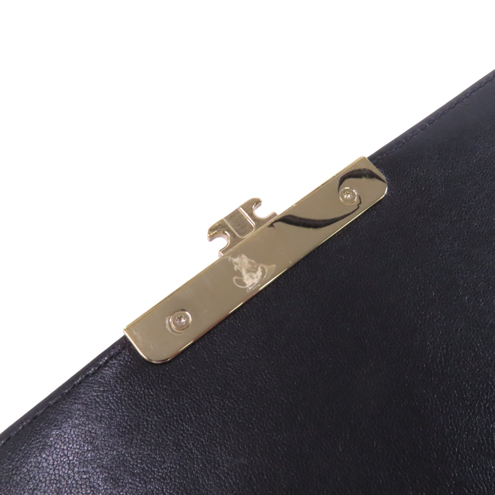 CHANEL 羊皮皮革Chain Shoulder Bag金扣鏈帶肩背袋