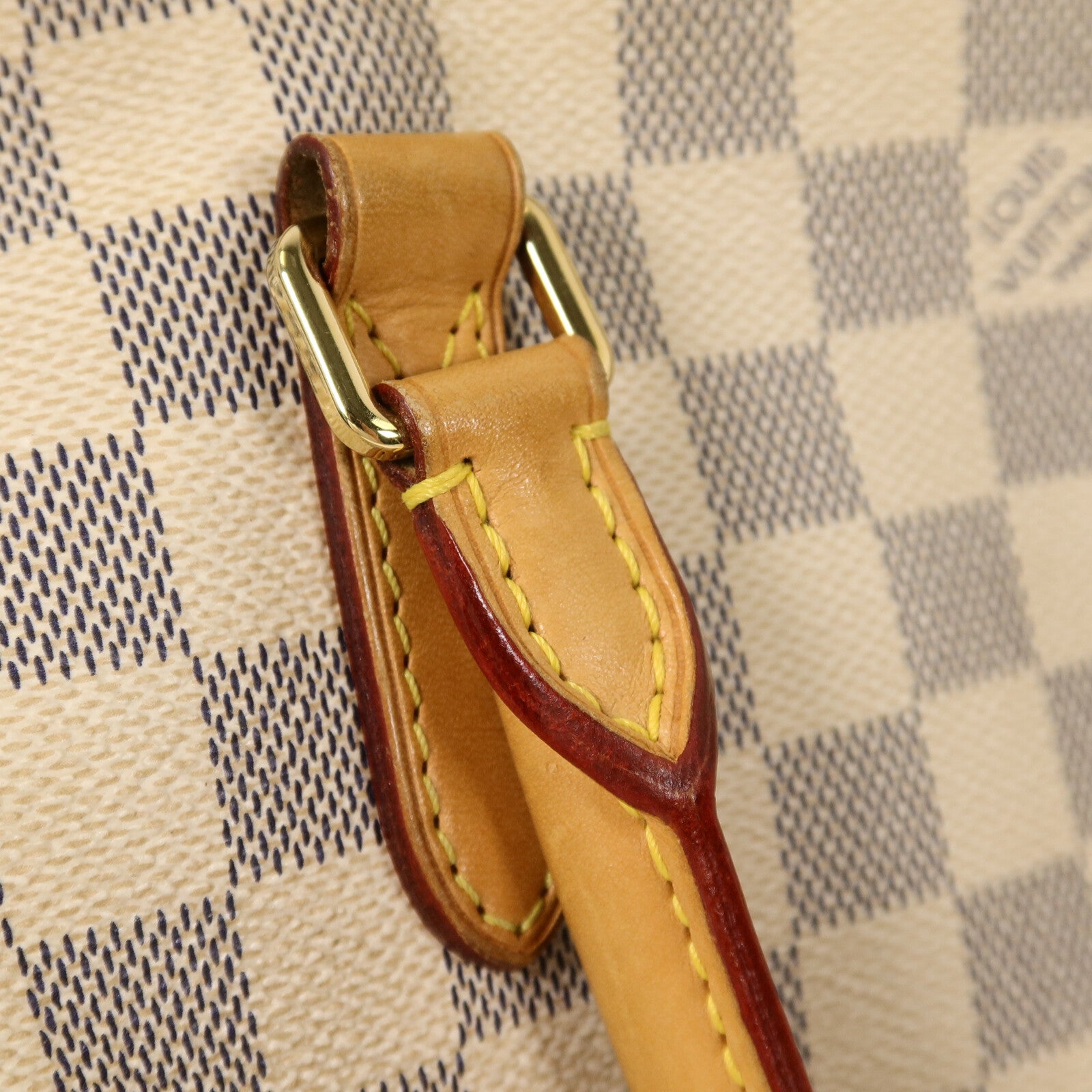 LOUIS VUITTON Damier Azur Riviera PM手挽肩背兩用袋