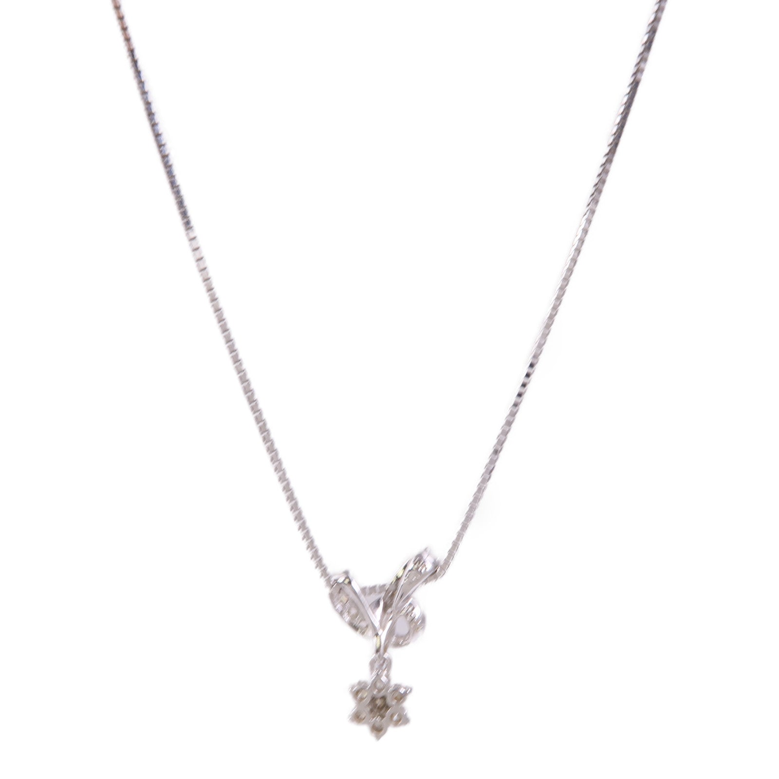 JEWELRY 18K白金Diamond Necklace鑽石項鍊