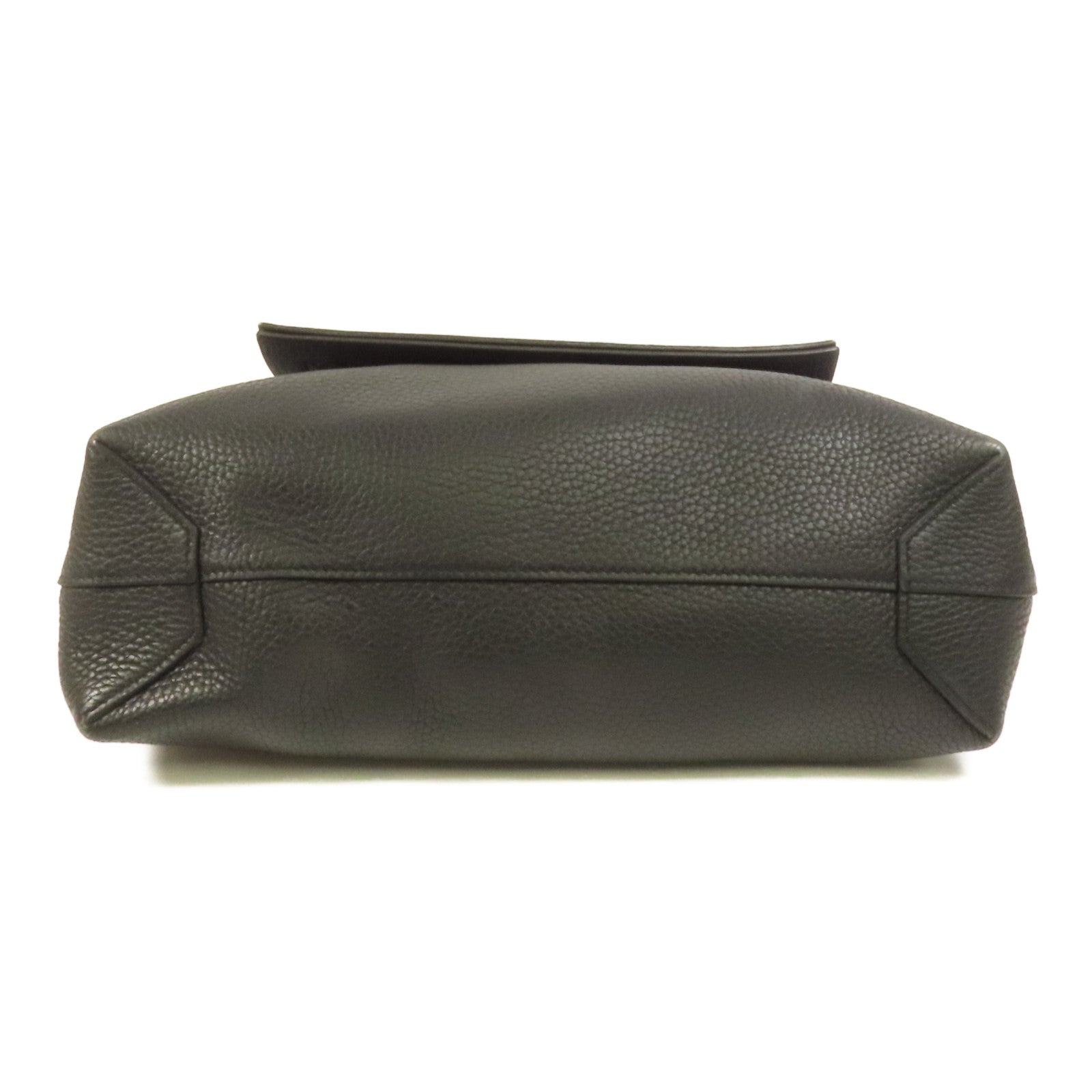 HERMES Clemence皮革Cabasellier 31肩背袋Noir Navy