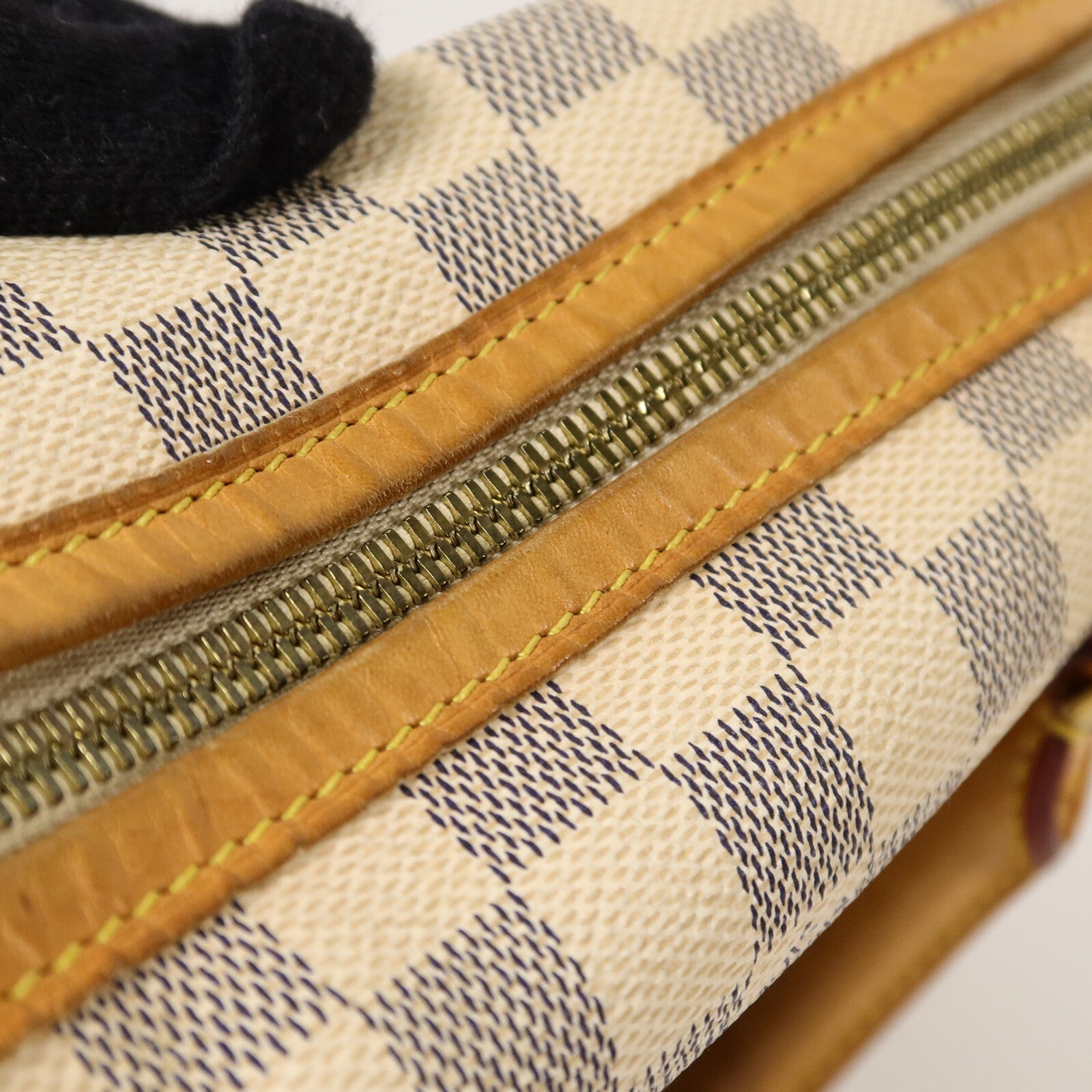 LOUIS VUITTON Damier Azur Riviera PM手挽肩背兩用袋