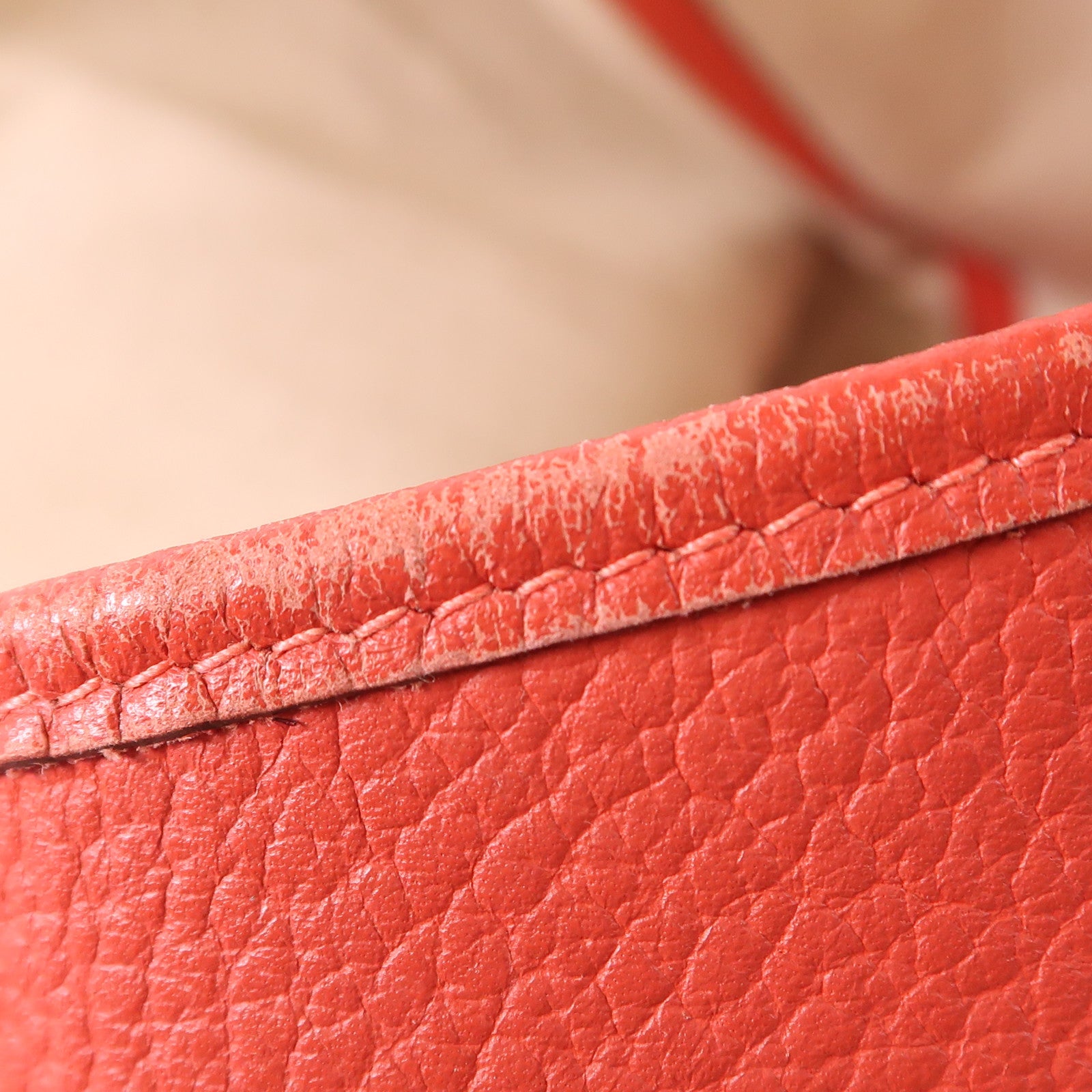 HERMES Negonda皮革GardenParty PM銀扣手挽袋Bougainvillier