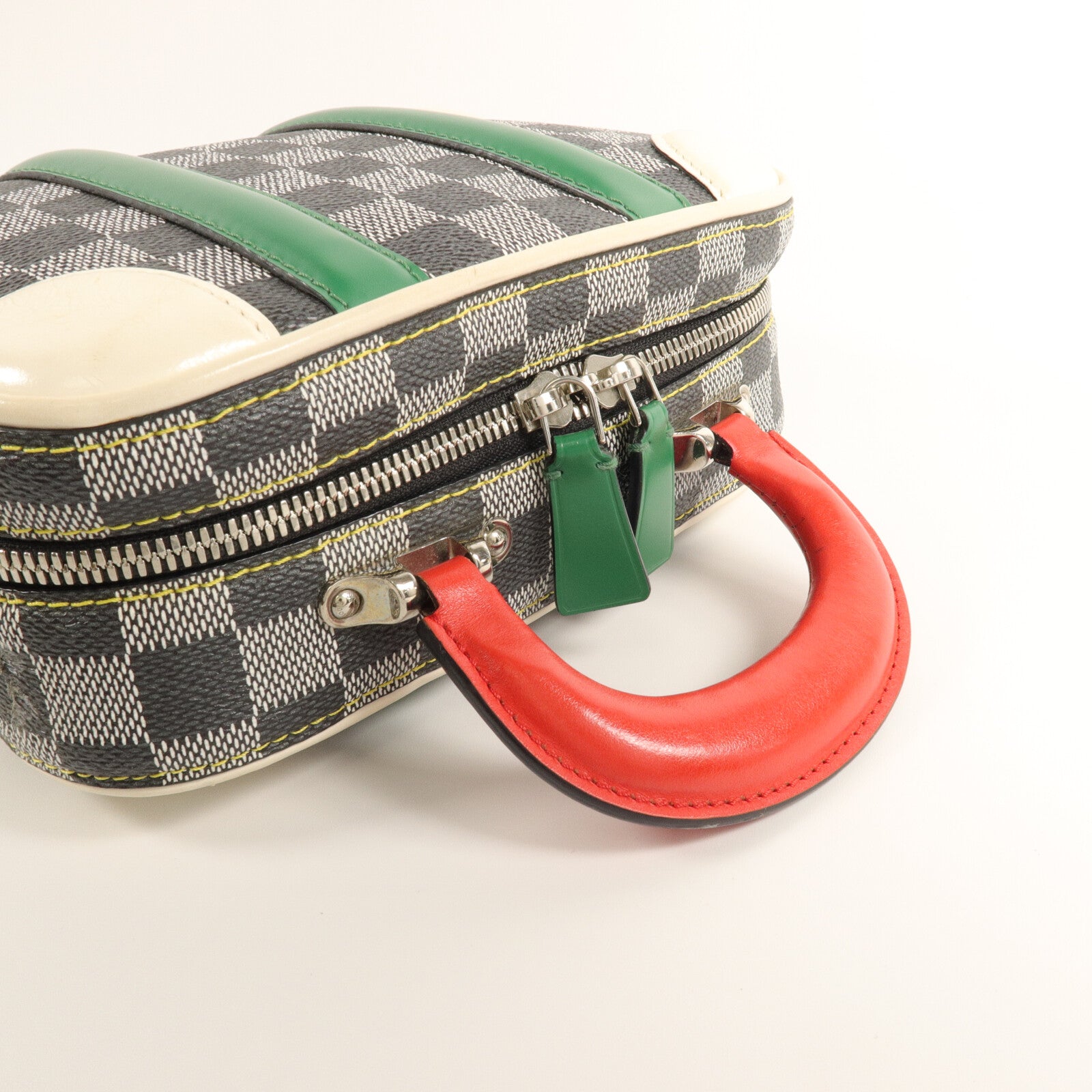 LOUIS VUITTON Damier Valisette BB手挽肩背兩用袋