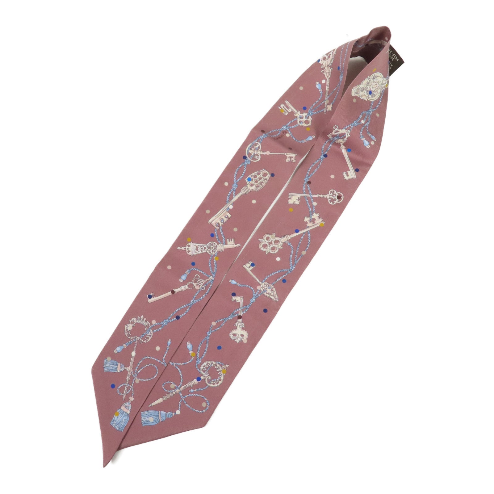 HERMES 絲質Twilly絲巾