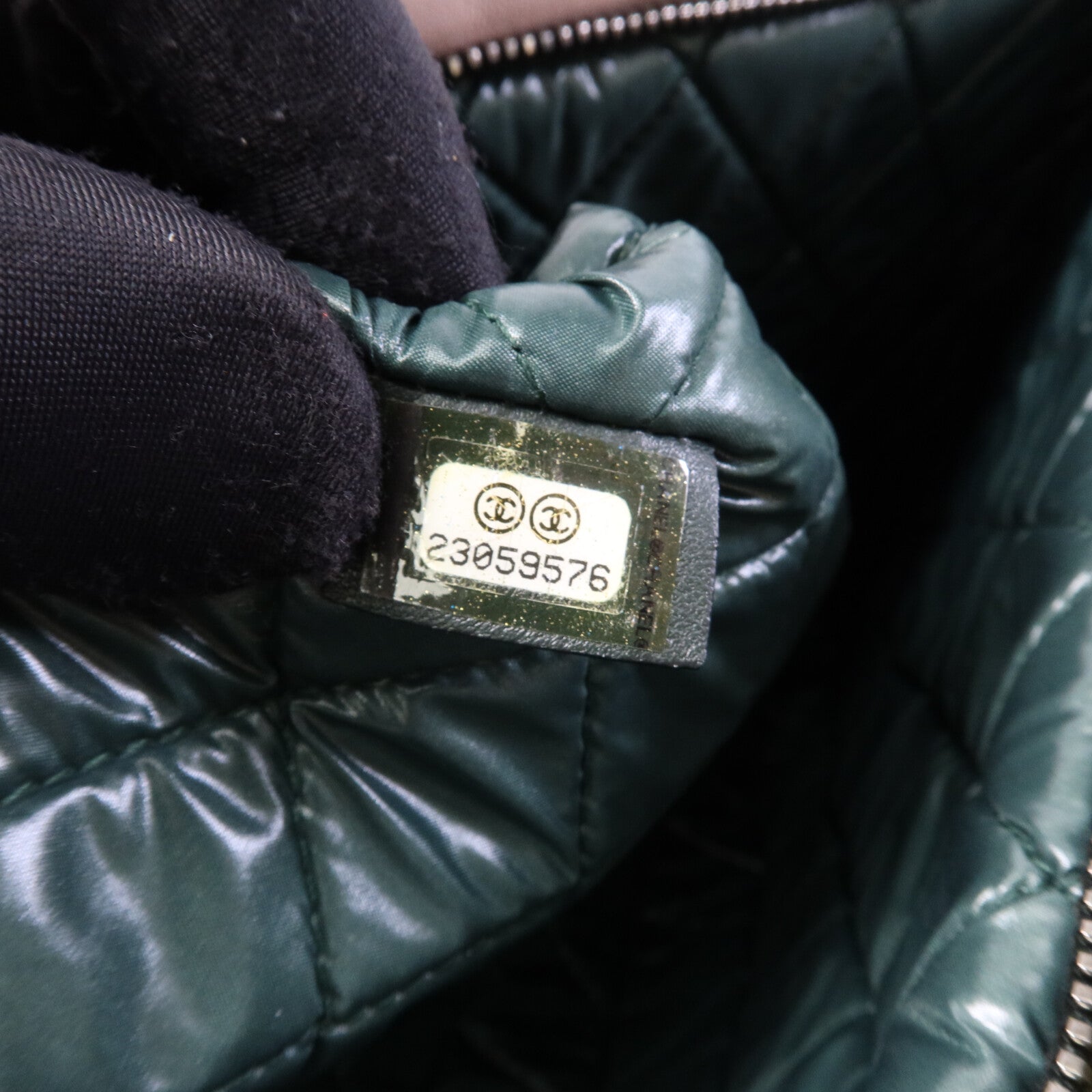 CHANEL 牛皮/羊皮皮革Clutch銀扣手拿包