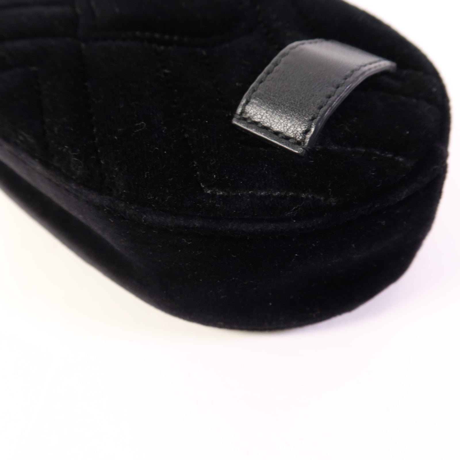 GUCCI 天鵝絨Waist Bag金扣腰包