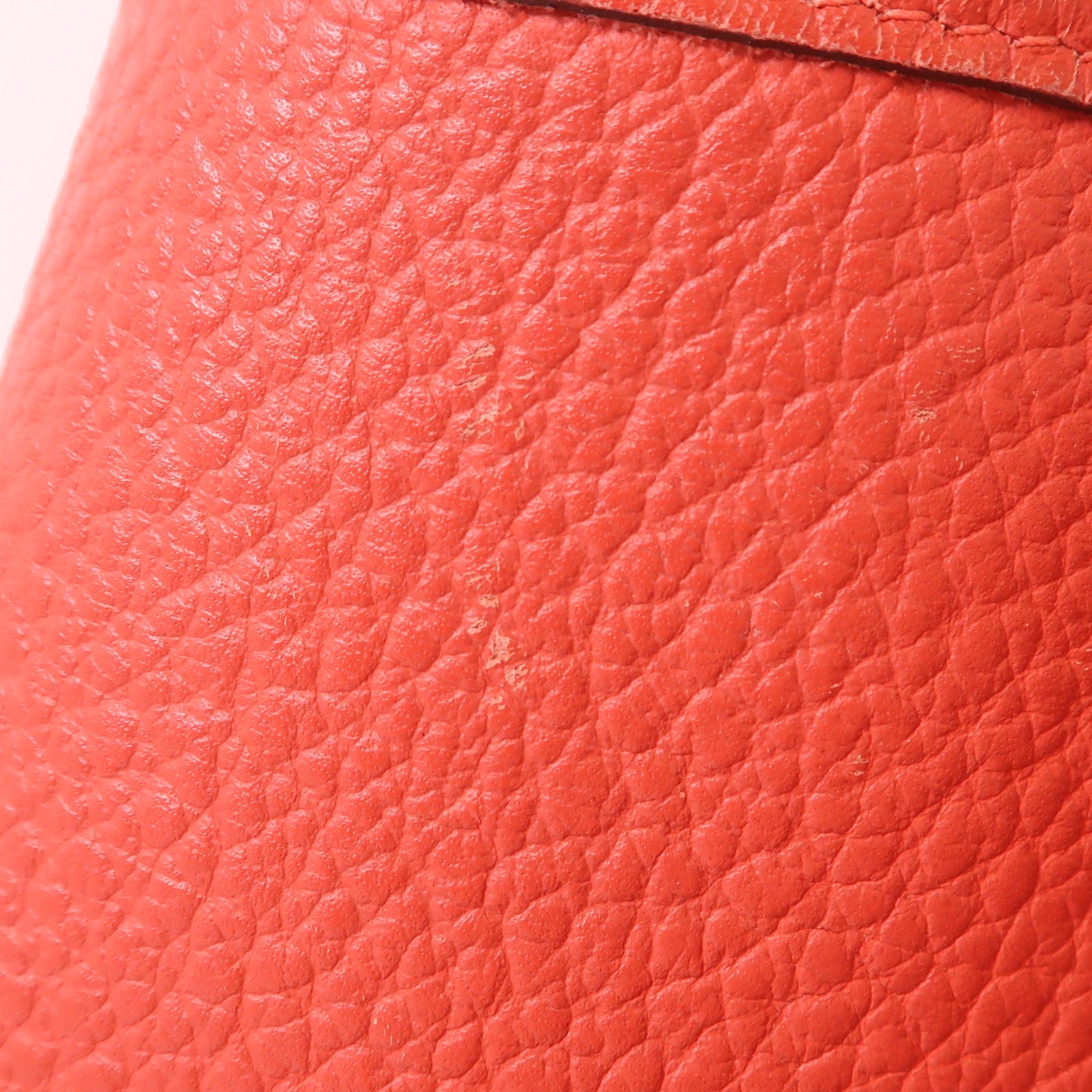 HERMES Negonda皮革GardenParty PM銀扣手挽袋Bougainvillier