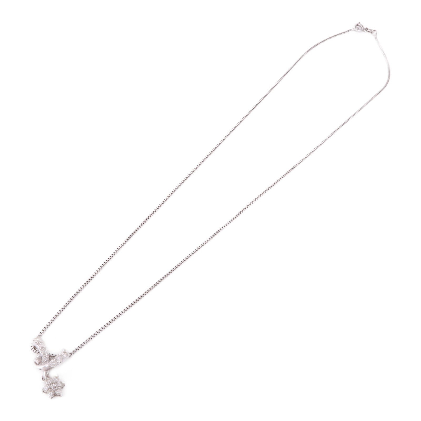 JEWELRY 18K白金Diamond Necklace鑽石項鍊