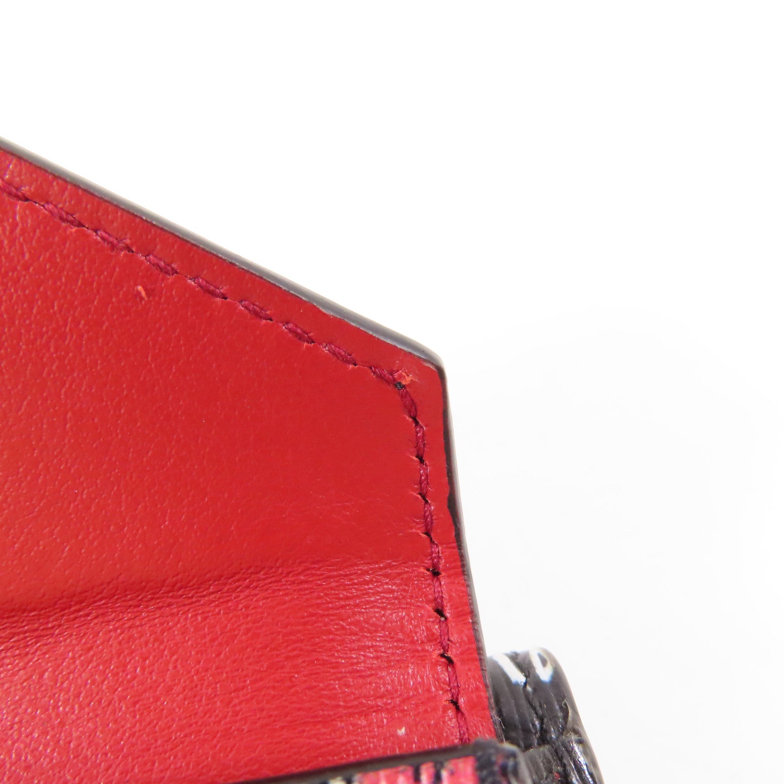 PRADA 牛皮皮革Wallet金扣錢包