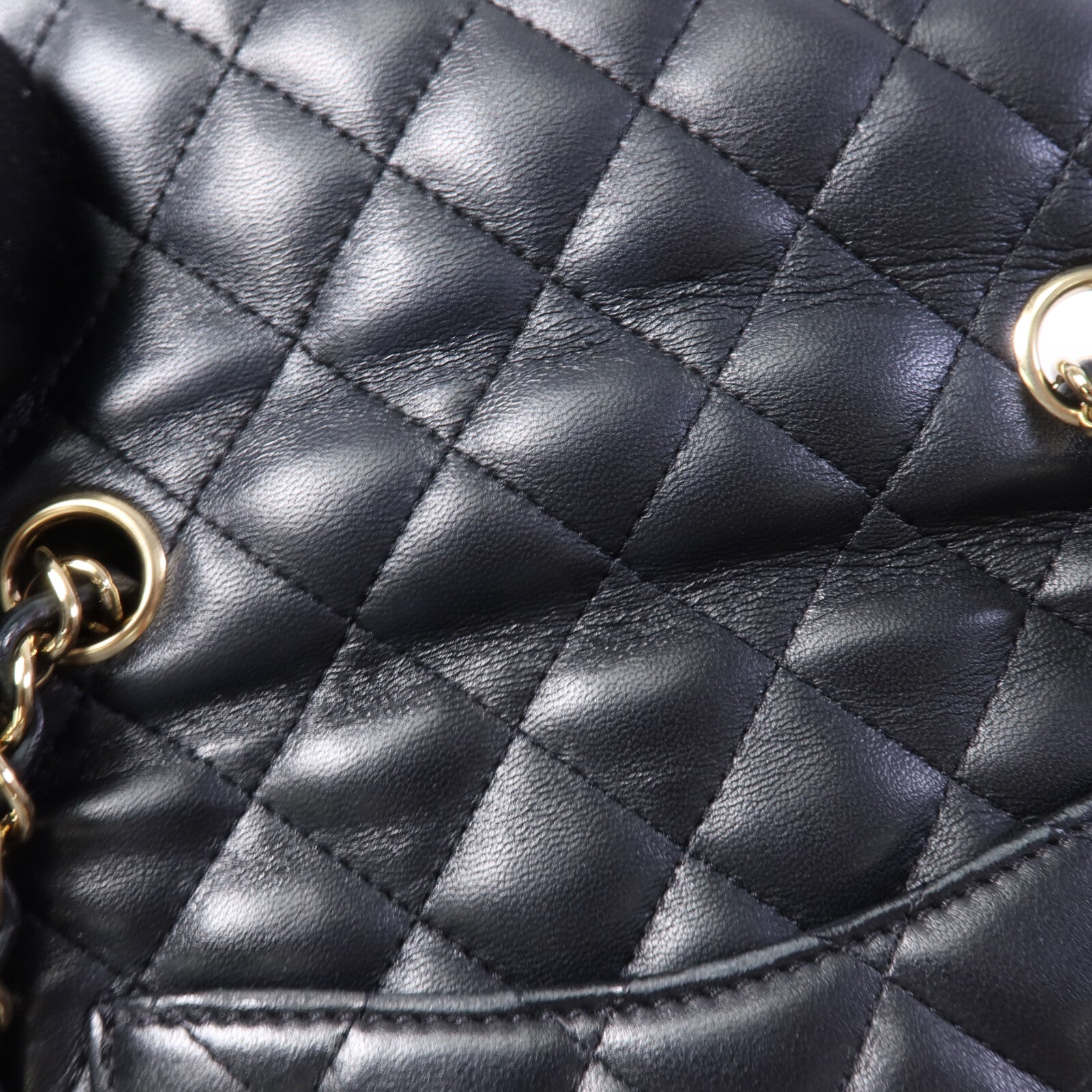 CHANEL 羊皮皮革Mini Classic 17鏈帶肩背袋