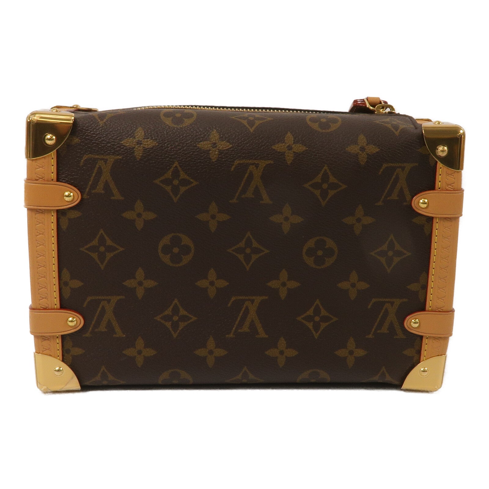 LOUIS VUITTON Monogram Side Trunk手挽肩背兩用袋