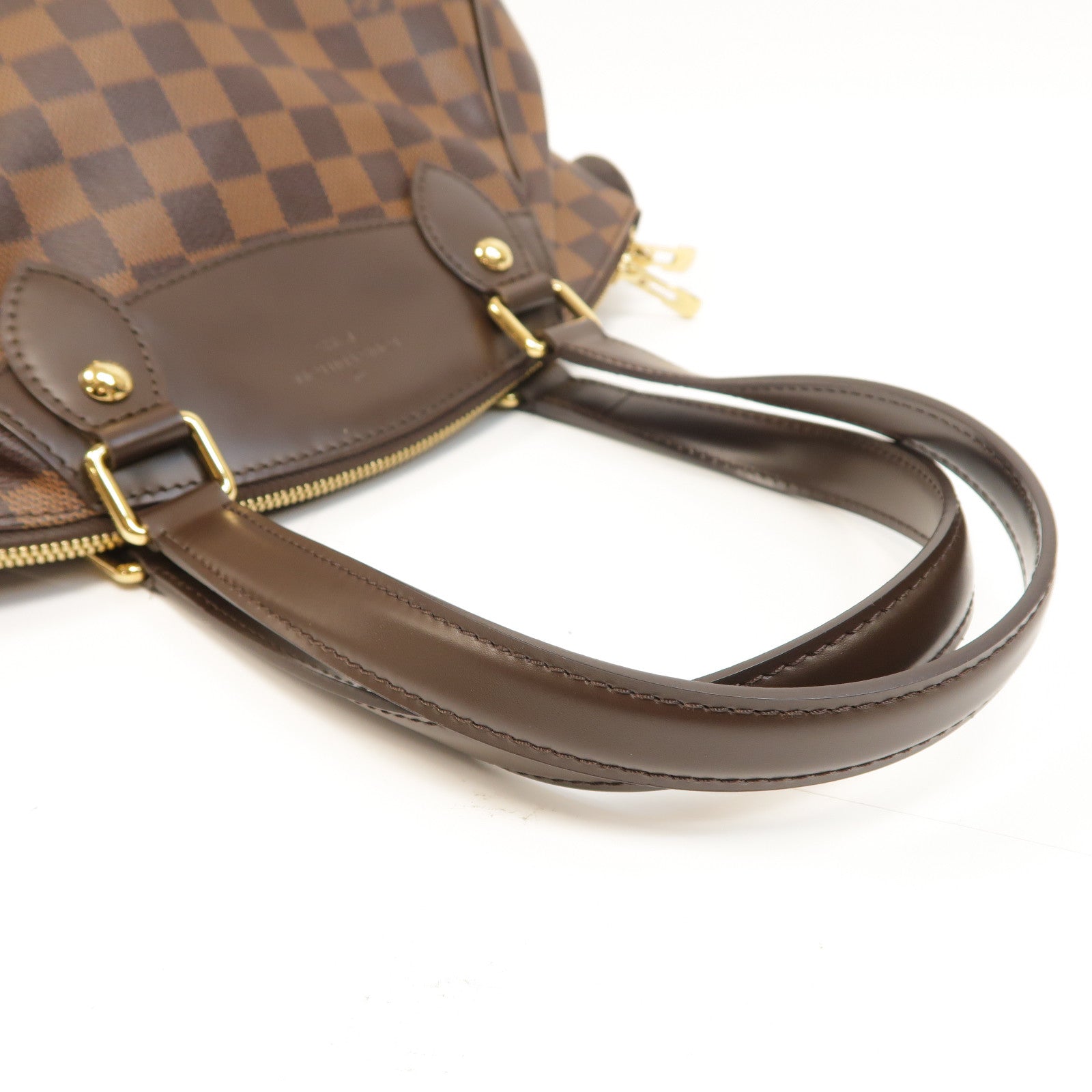 LOUIS VUITTON 【激減優惠】Damier Ebene Verona PM金扣肩背袋啡色
