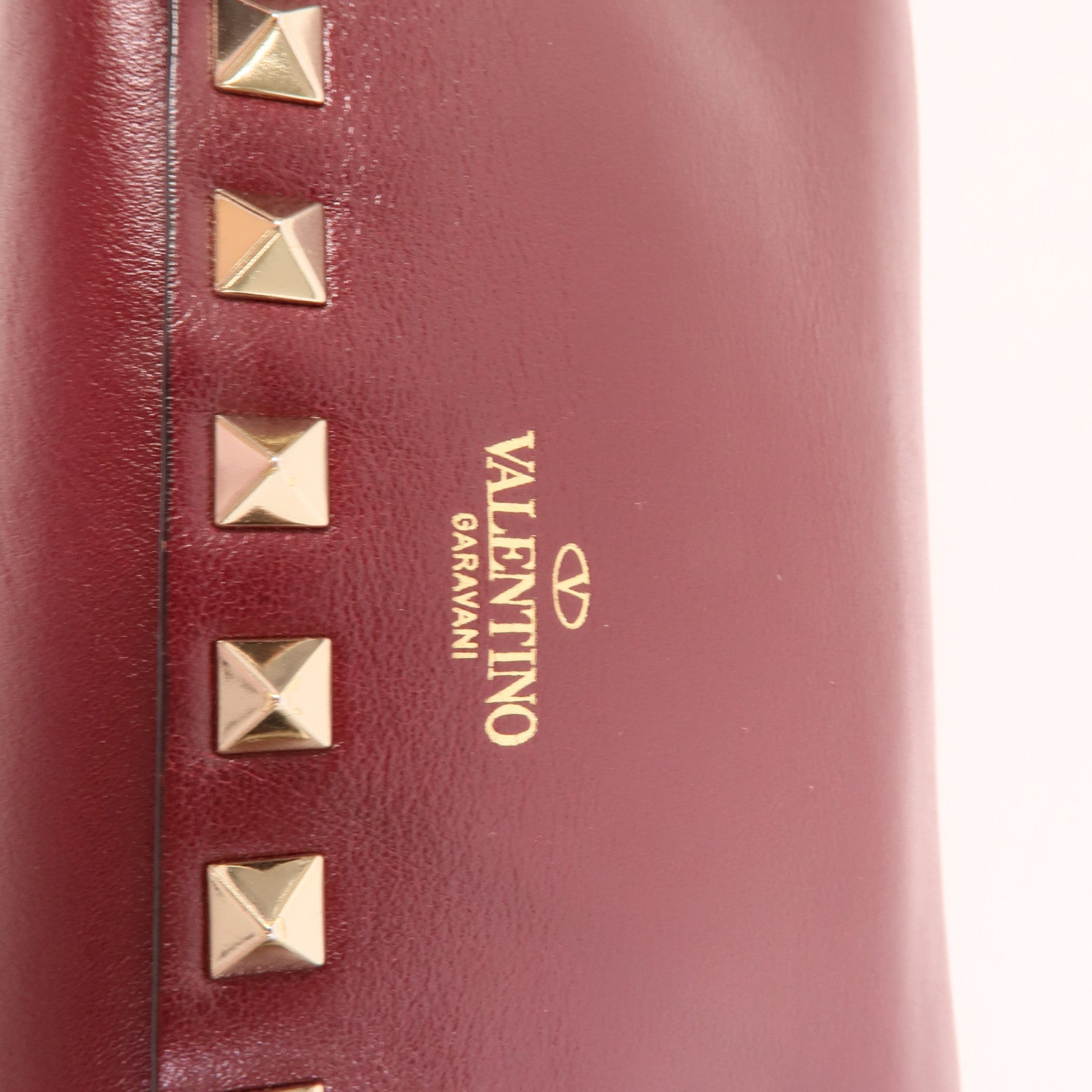 Valentino 牛皮皮革Chain Shoulder肩背袋