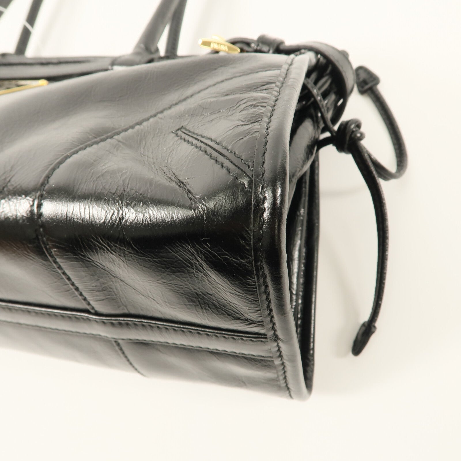 PRADA 牛皮皮革Shoulder Bag手挽肩背兩用袋