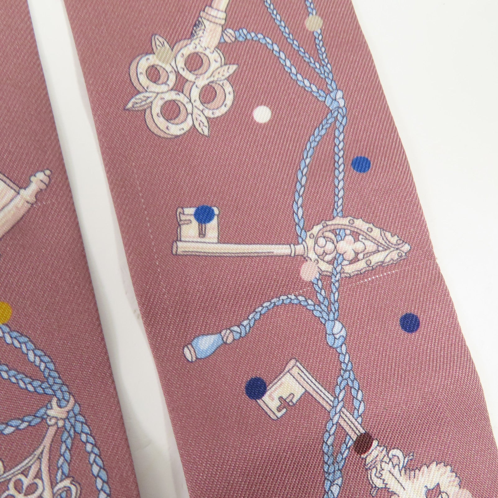 HERMES 絲質Twilly絲巾