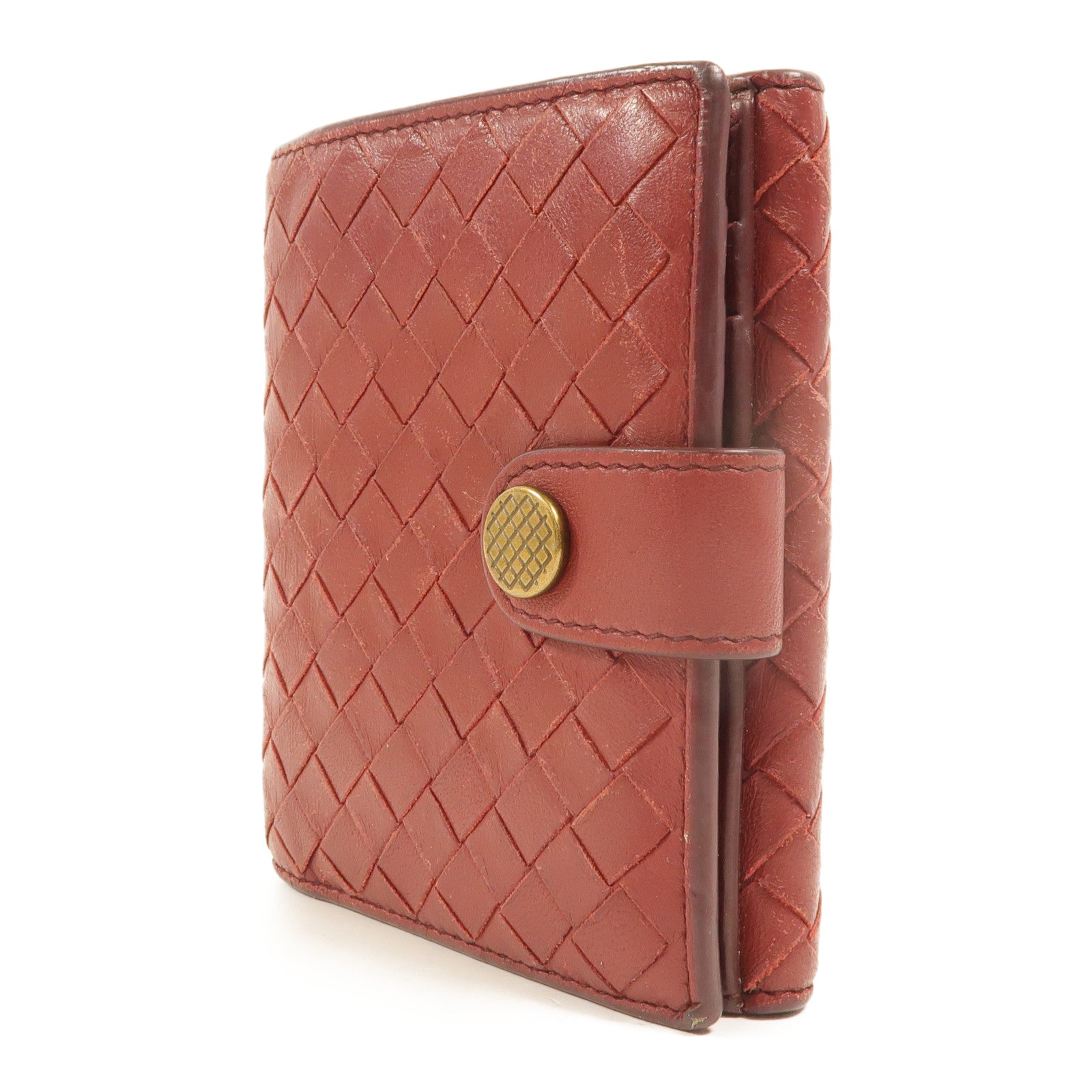 BOTTEGA VENETA 牛皮皮革Bifold Wallet錢包