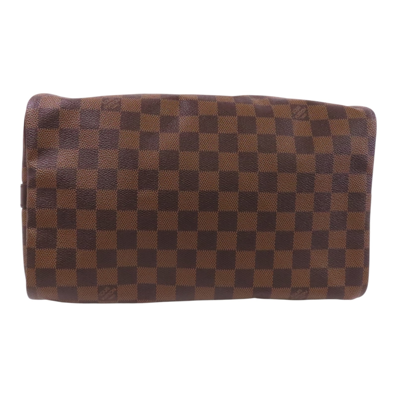 LOUIS VUITTON Damier Ebene Speedy 30金扣手挽肩背兩用袋