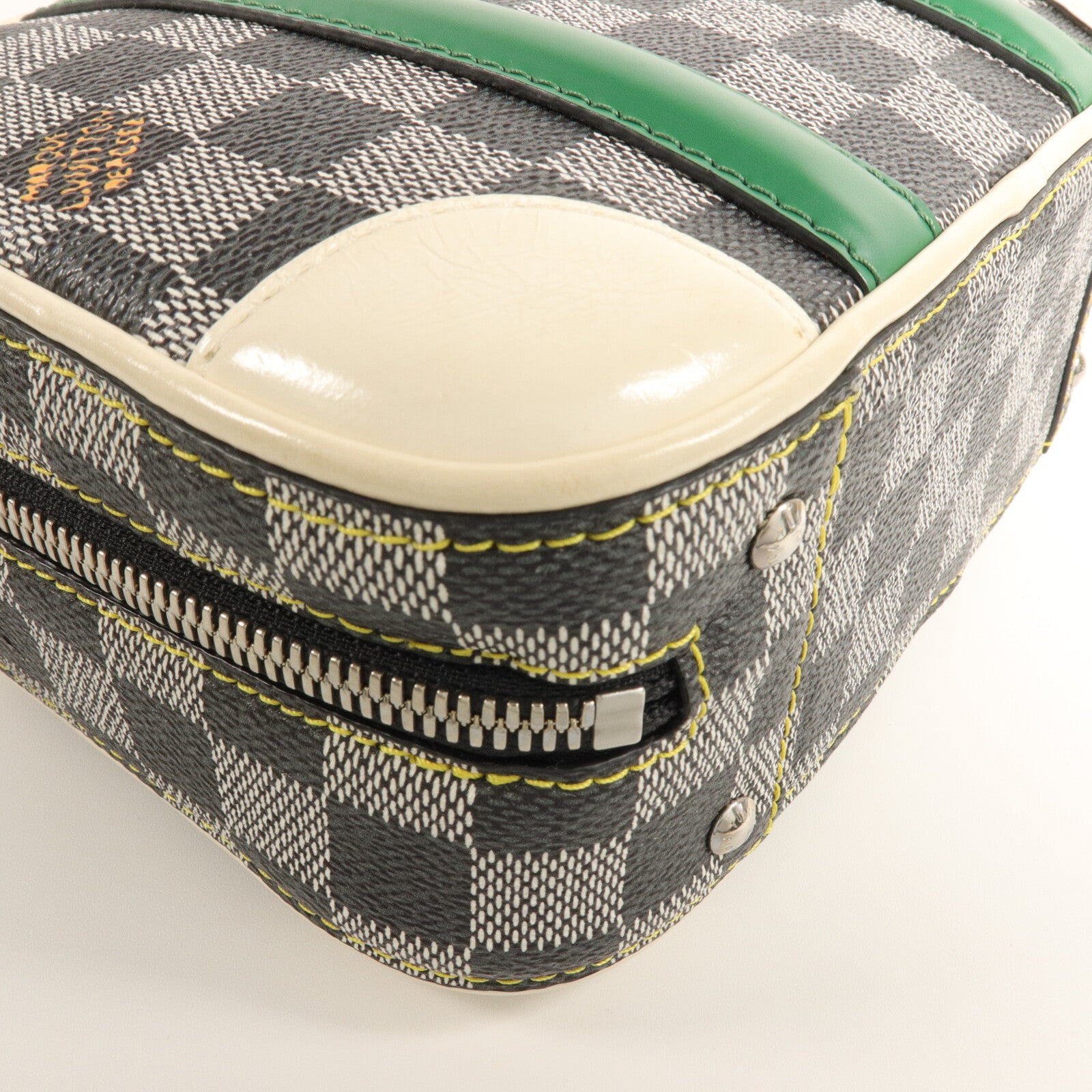 LOUIS VUITTON Damier Valisette BB手挽肩背兩用袋