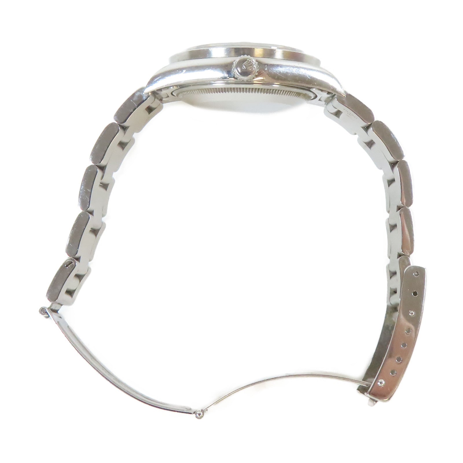 ROLEX Oyster Perpetual不鏽鋼手錶自動機芯黑色