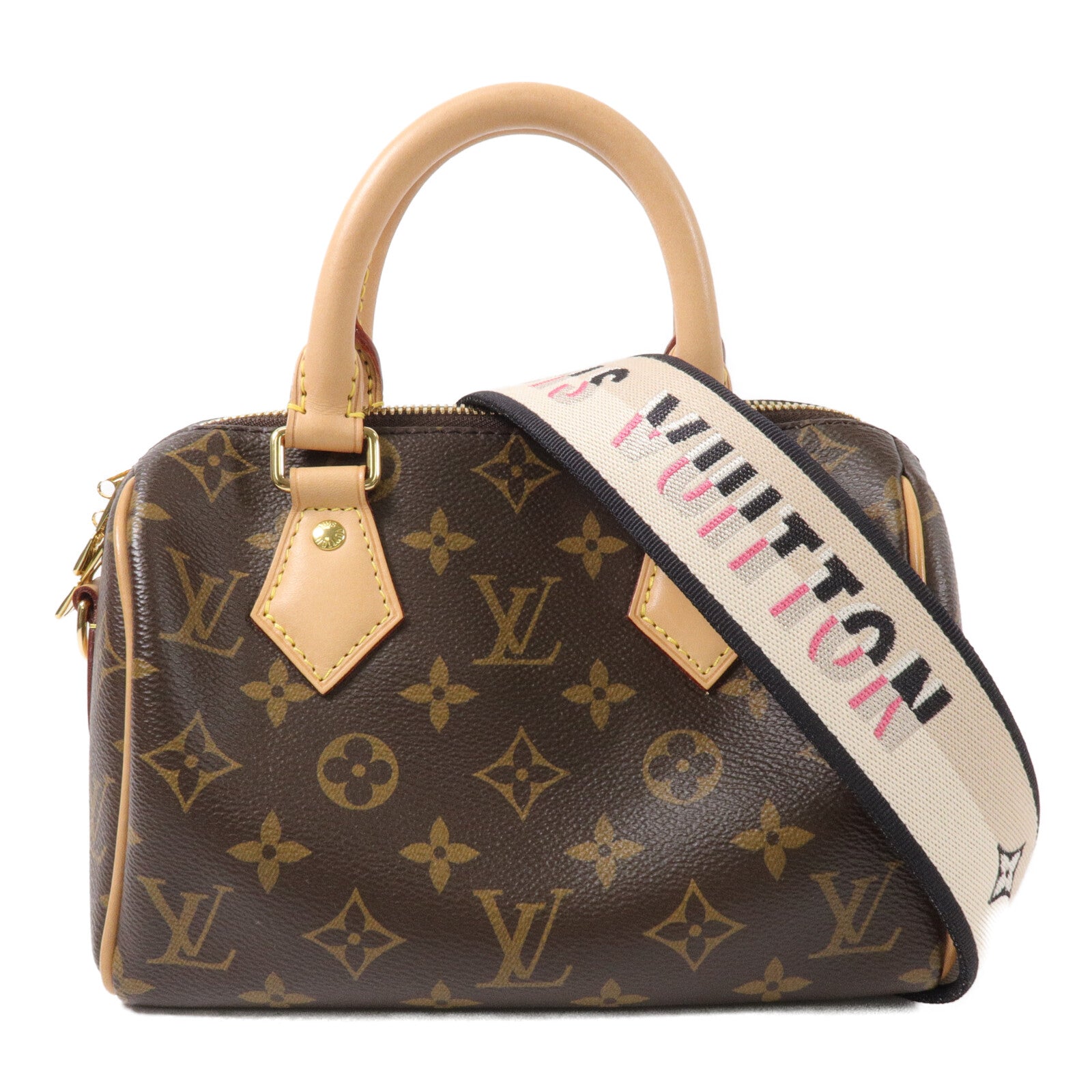 LOUIS VUITTON Monogram Speedy Bandouliere 20手挽肩背兩用袋