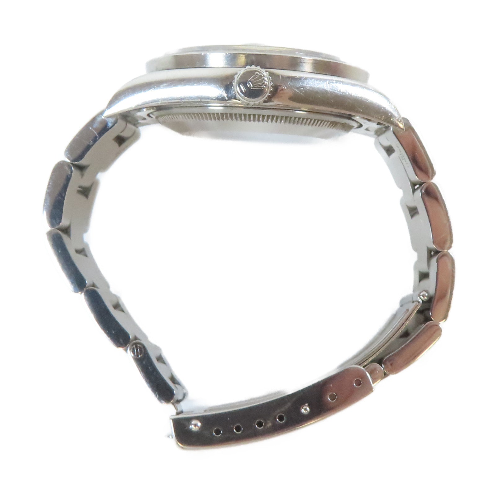 ROLEX Oyster Perpetual不鏽鋼手錶自動機芯黑色