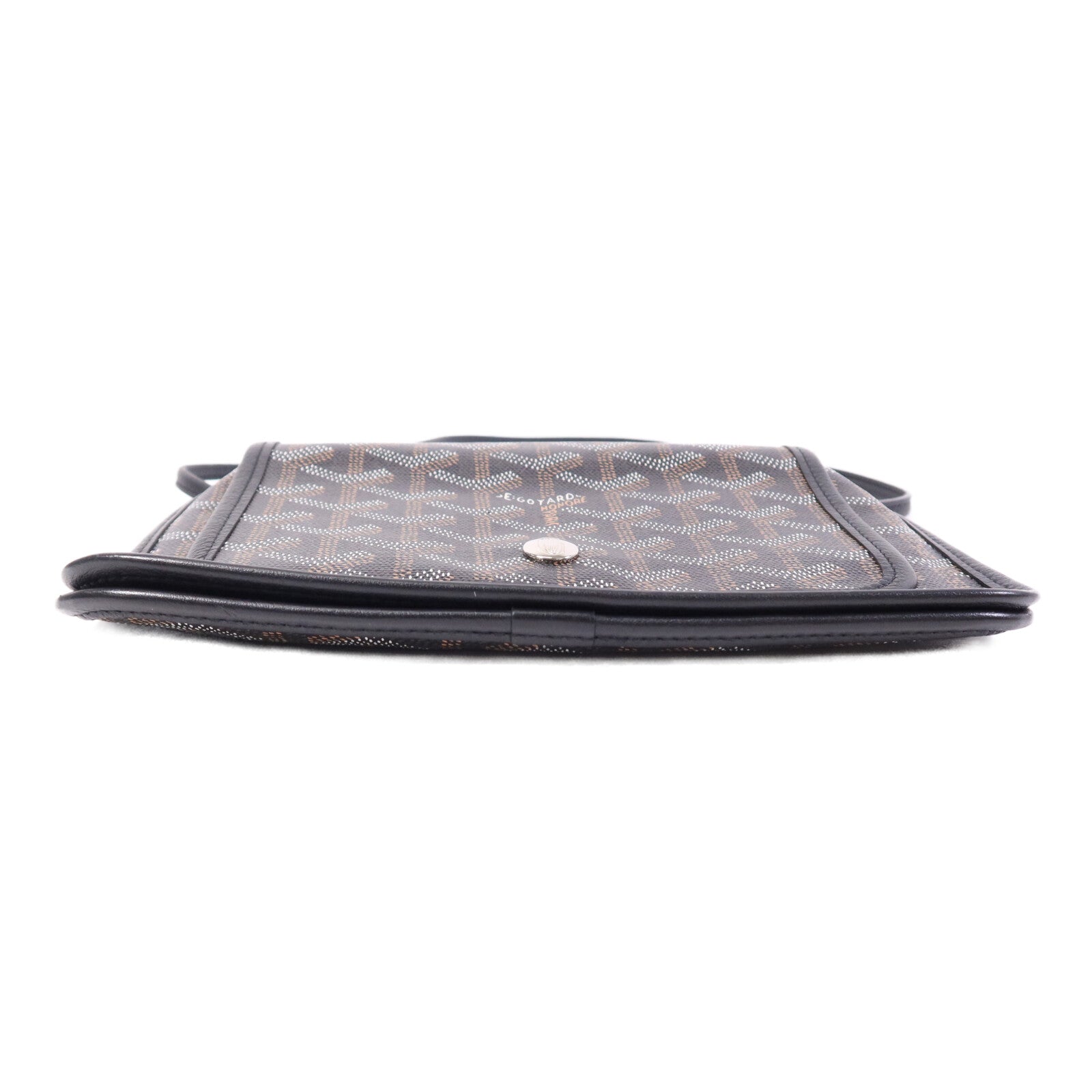 GOYARD 塗層帆布Plumet Shoulder Bag銀扣肩背袋
