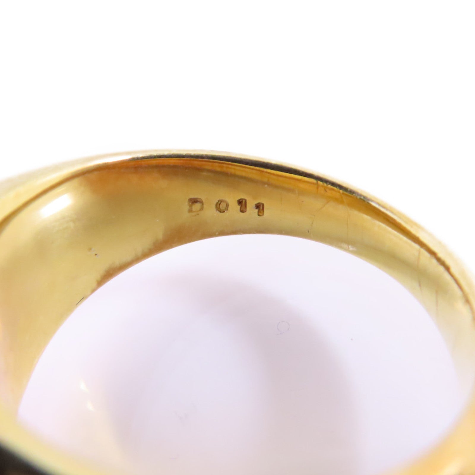 JEWELRY 18K黃金/鑽石Diamond Ring戒指US#6.75