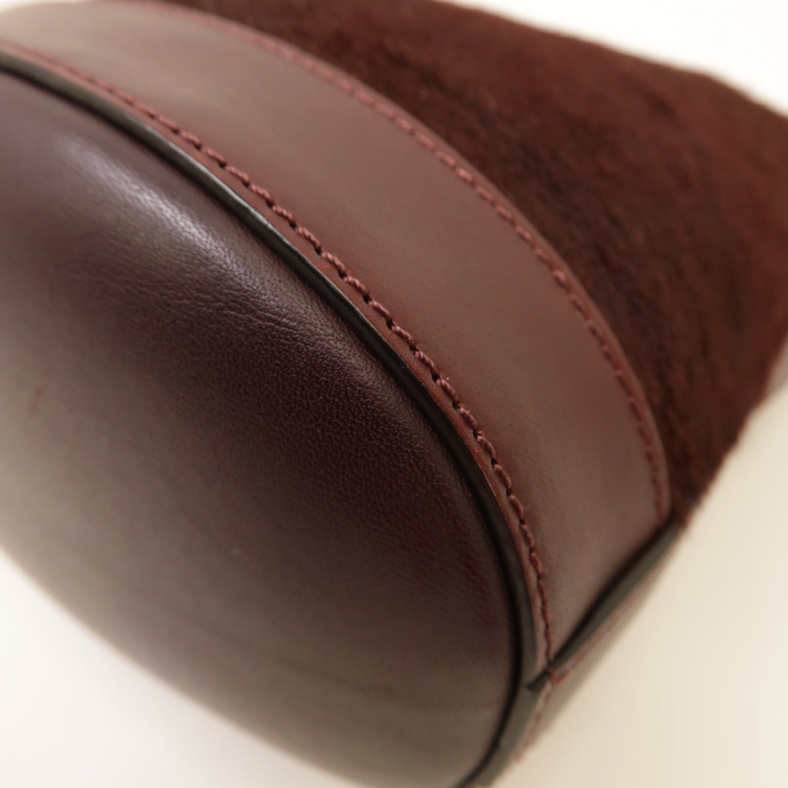 MULBERRY 【激減優惠】牛皮皮革2way Shoulder Bag金扣手挽肩背兩用袋酒紅色