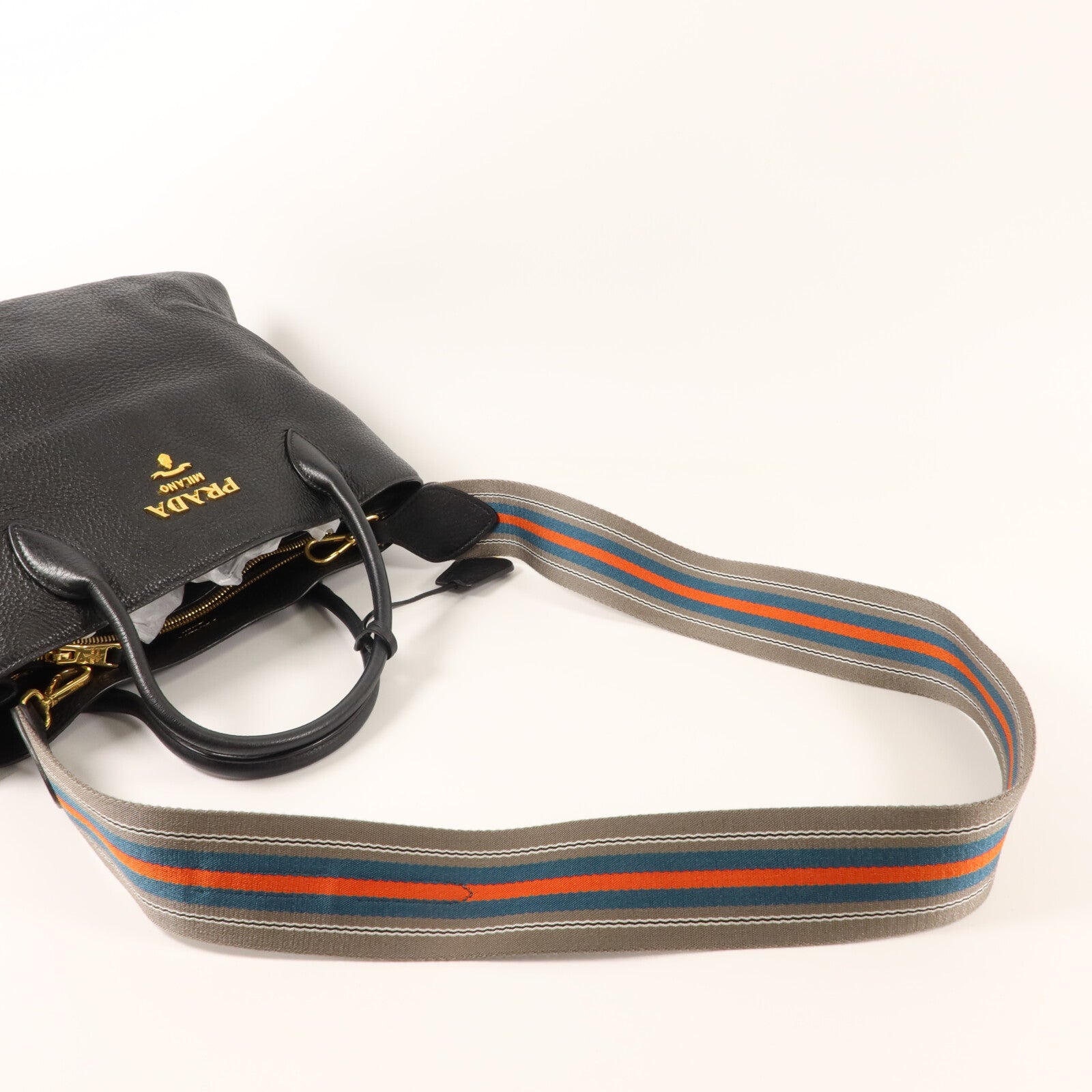 PRADA 牛皮皮革2 Way Shoulder Bag手挽肩背兩用袋
