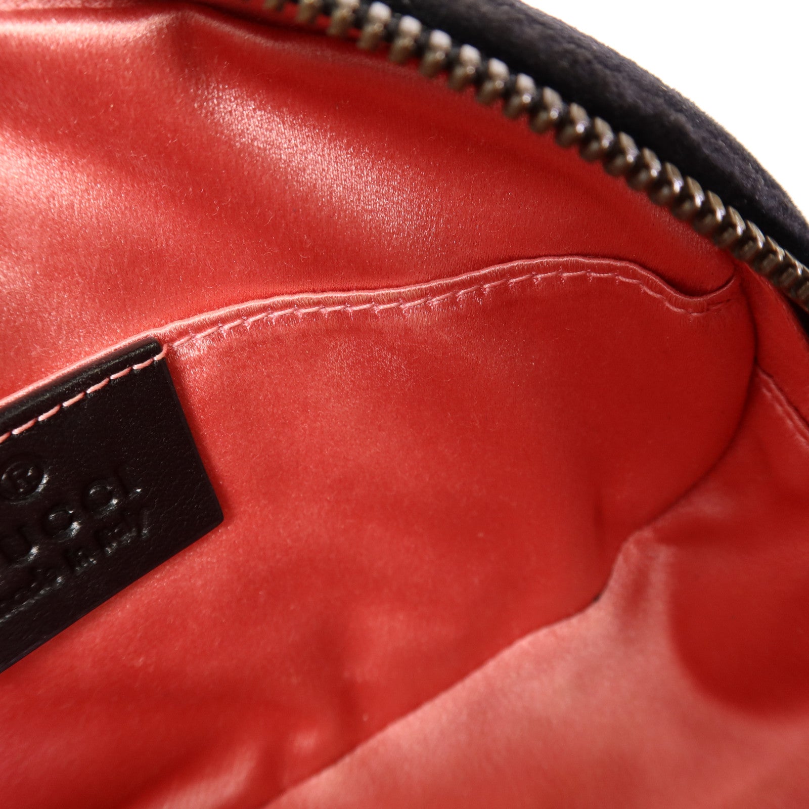 GUCCI 天鵝絨Waist Bag金扣腰包