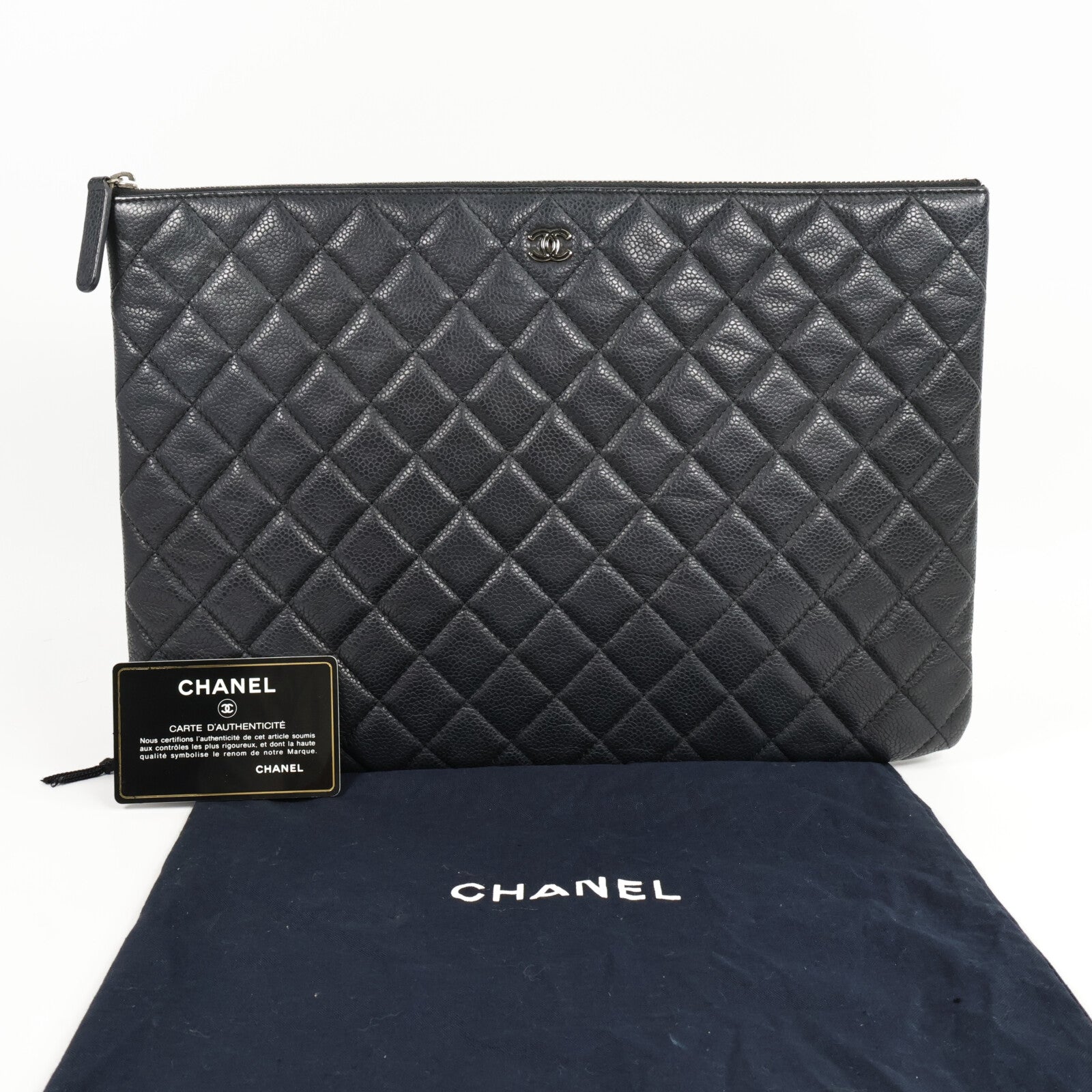 CHANEL 牛皮皮革Classic Clutch Bag Pouch手拿包