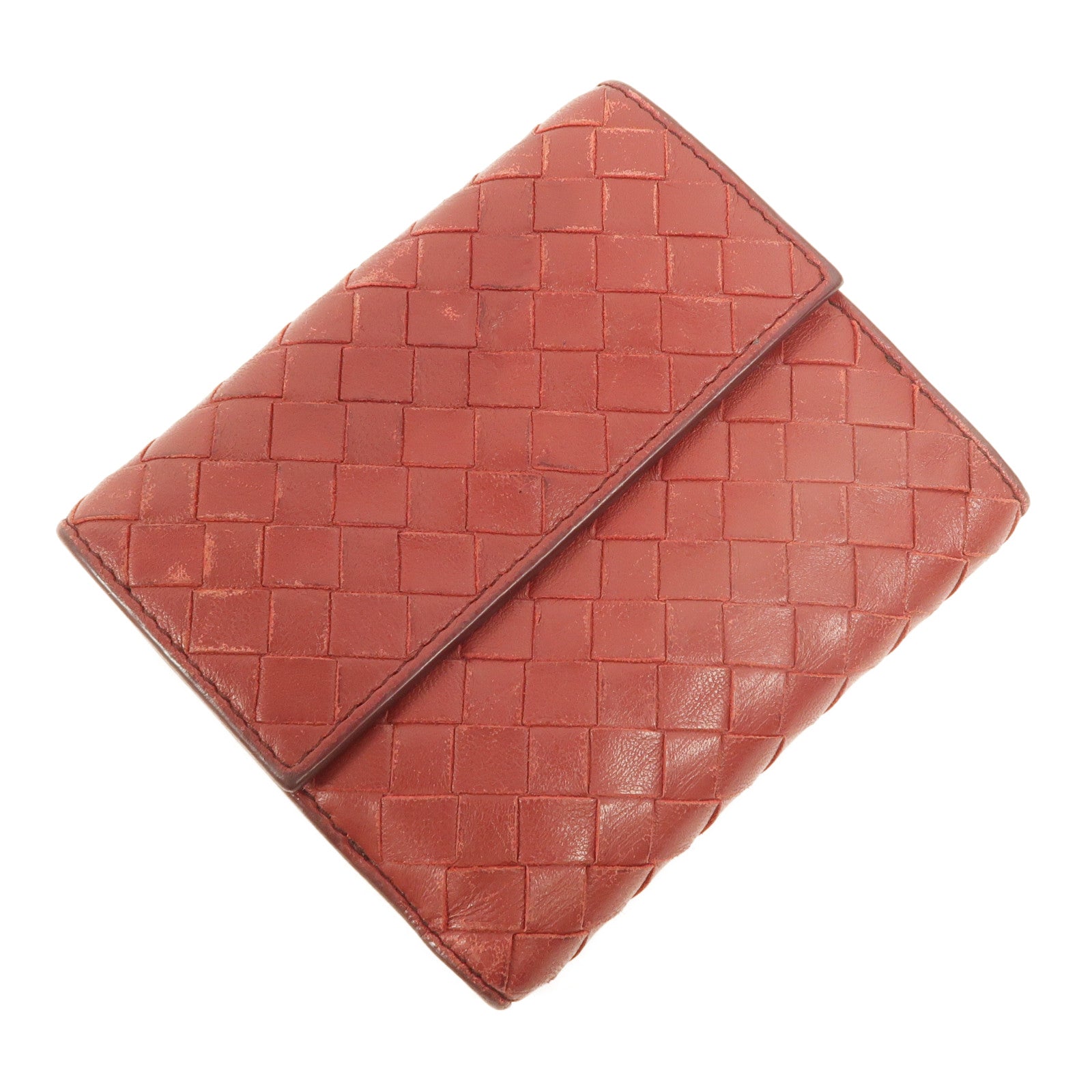 BOTTEGA VENETA 牛皮皮革Bifold Wallet錢包
