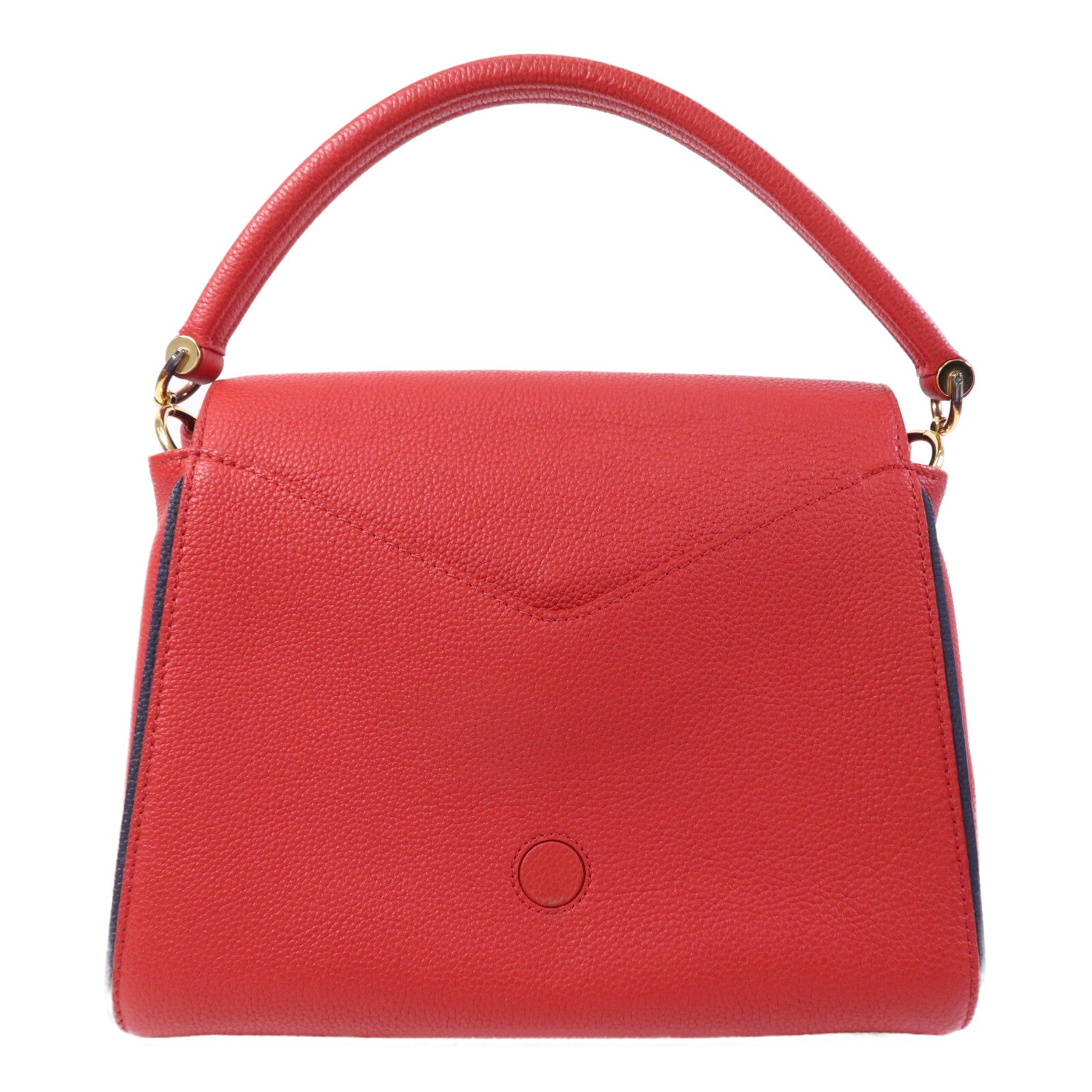 LOUIS VUITTON Monogram Double V金扣手挽肩背兩用袋