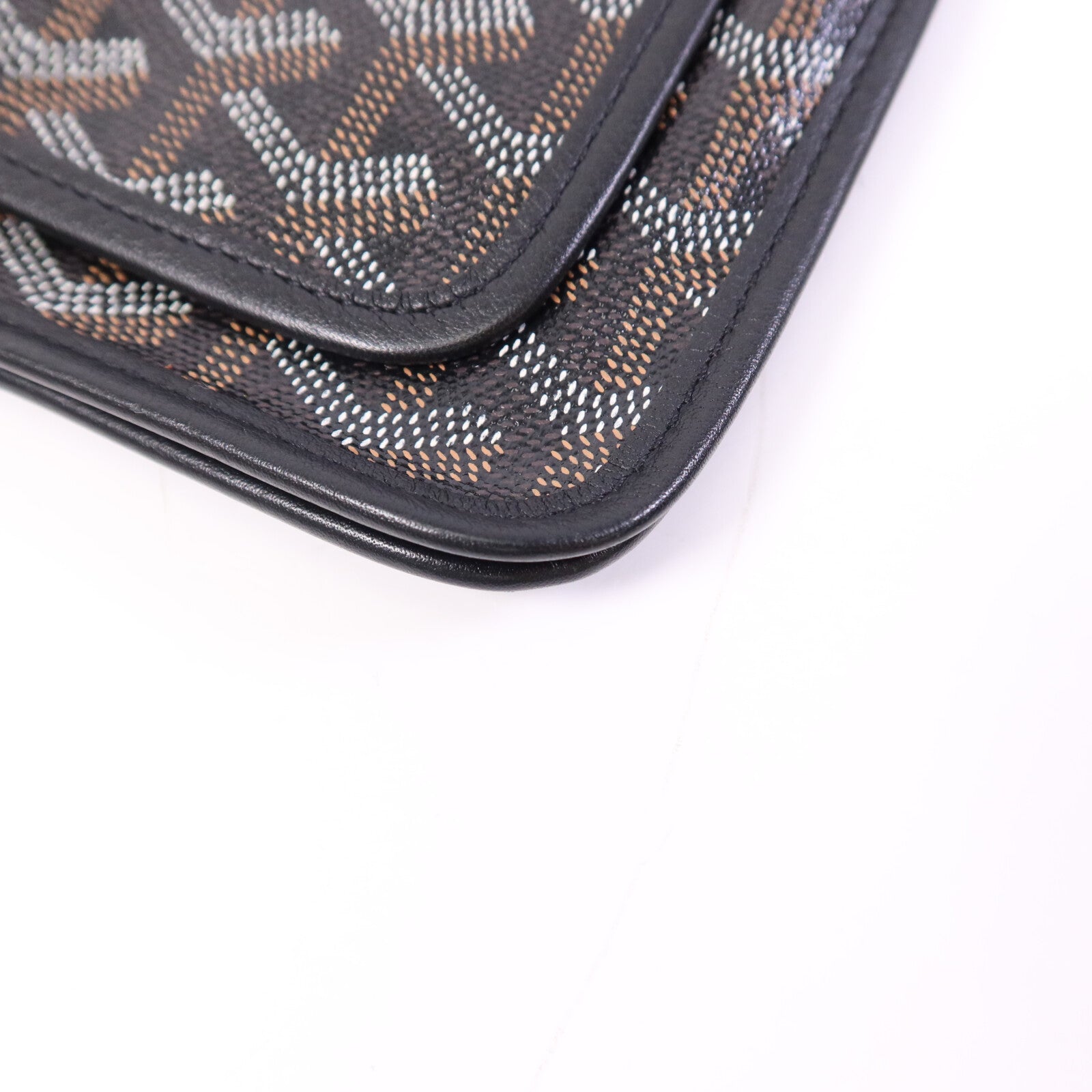 GOYARD 塗層帆布Plumet Shoulder Bag銀扣肩背袋