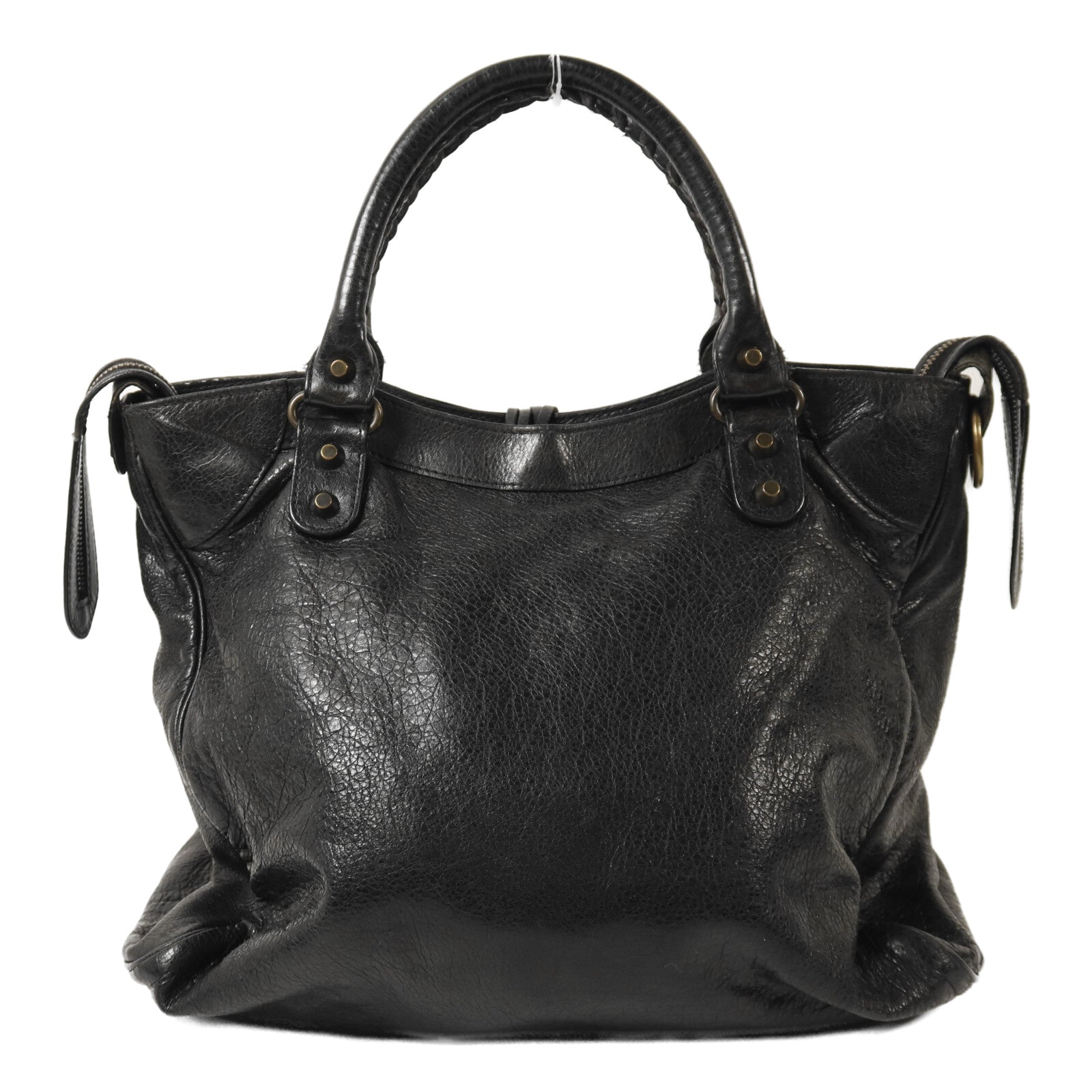 BALENCIAGA 牛皮皮革Velo手挽肩背兩用袋