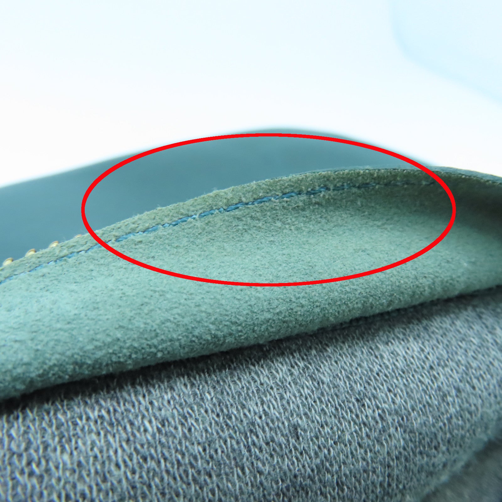 CELINE 牛皮皮革Shoulder Bag金扣肩背袋綠色