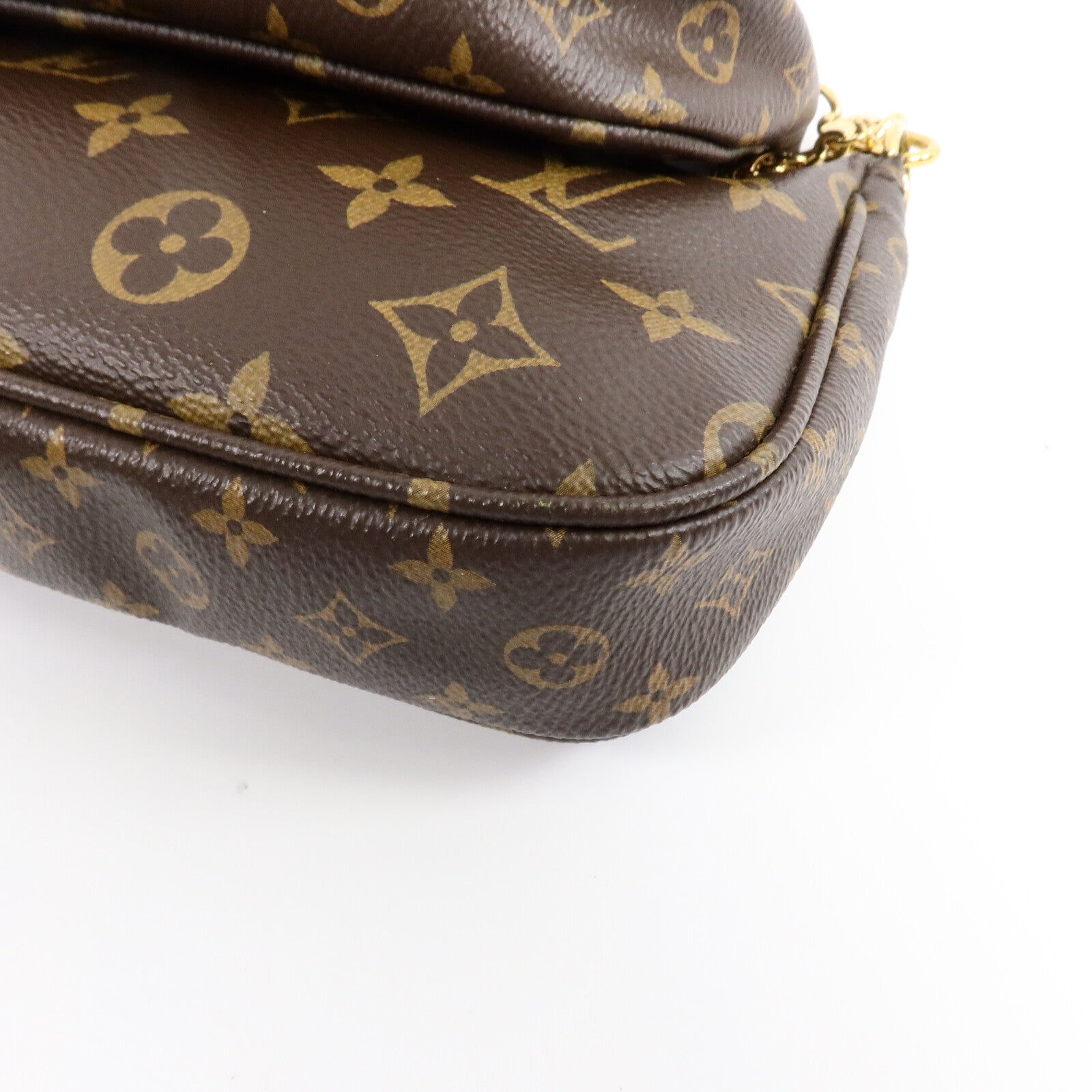 LOUIS VUITTON Monogram Multi Pochette Accessoires金扣肩背袋