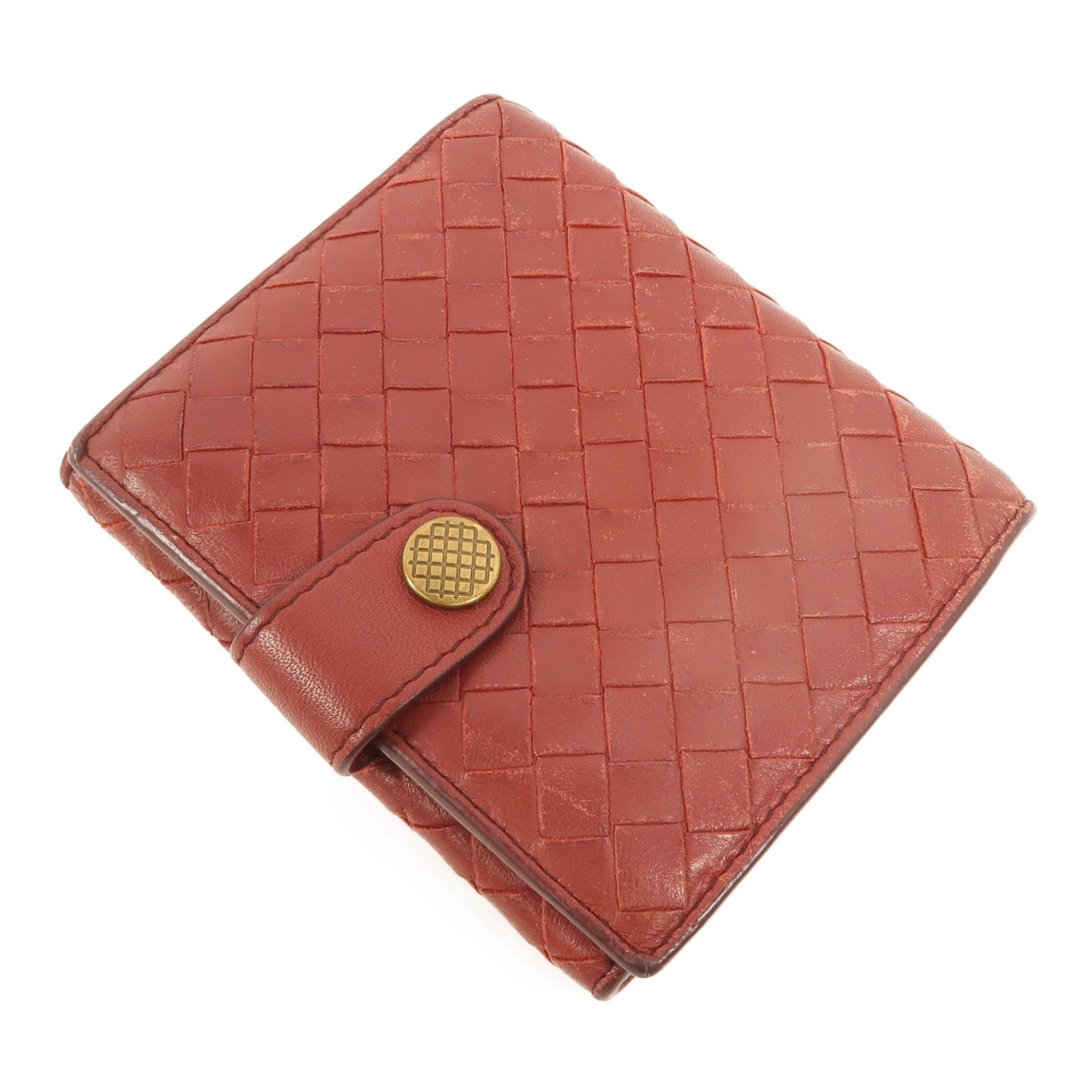 BOTTEGA VENETA 牛皮皮革Bifold Wallet錢包