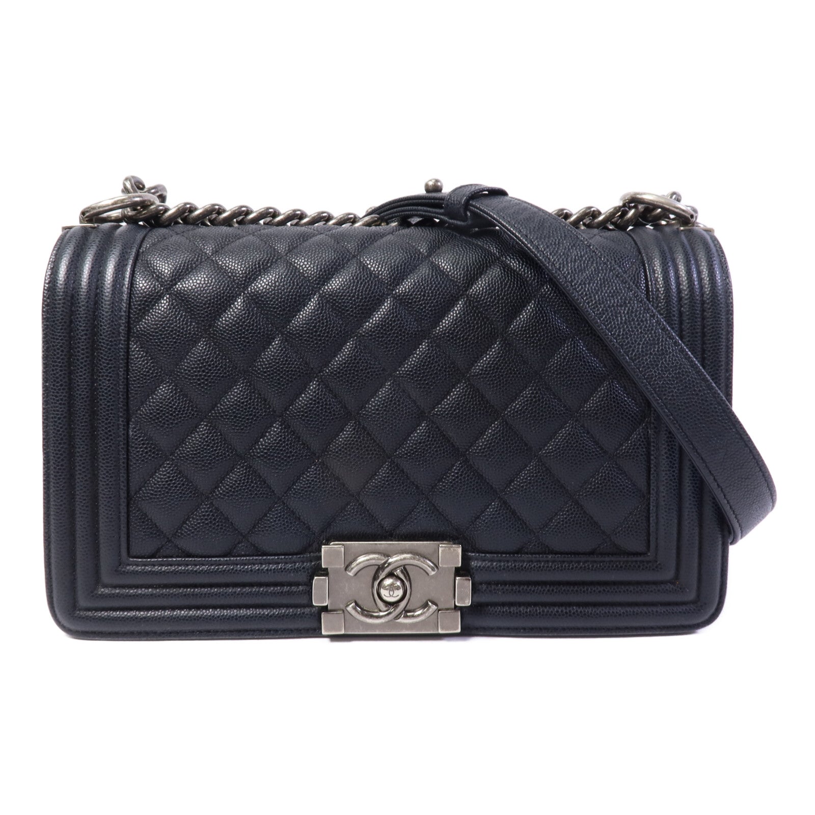 CHANEL 牛皮皮革Classic 25鏈帶肩背袋