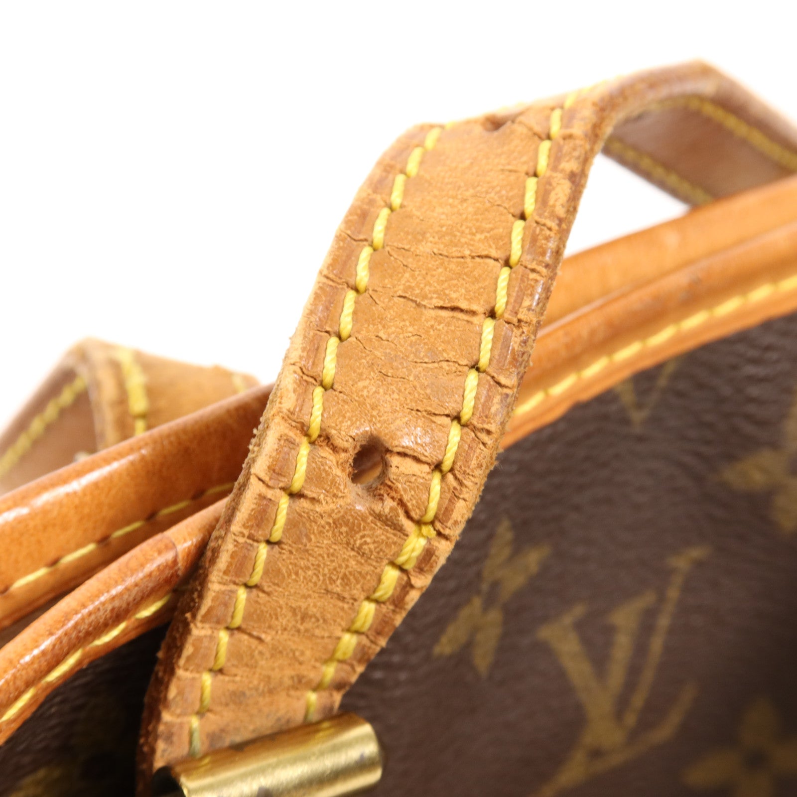 LOUIS VUITTON Monogram Bucket PM金扣手挽袋